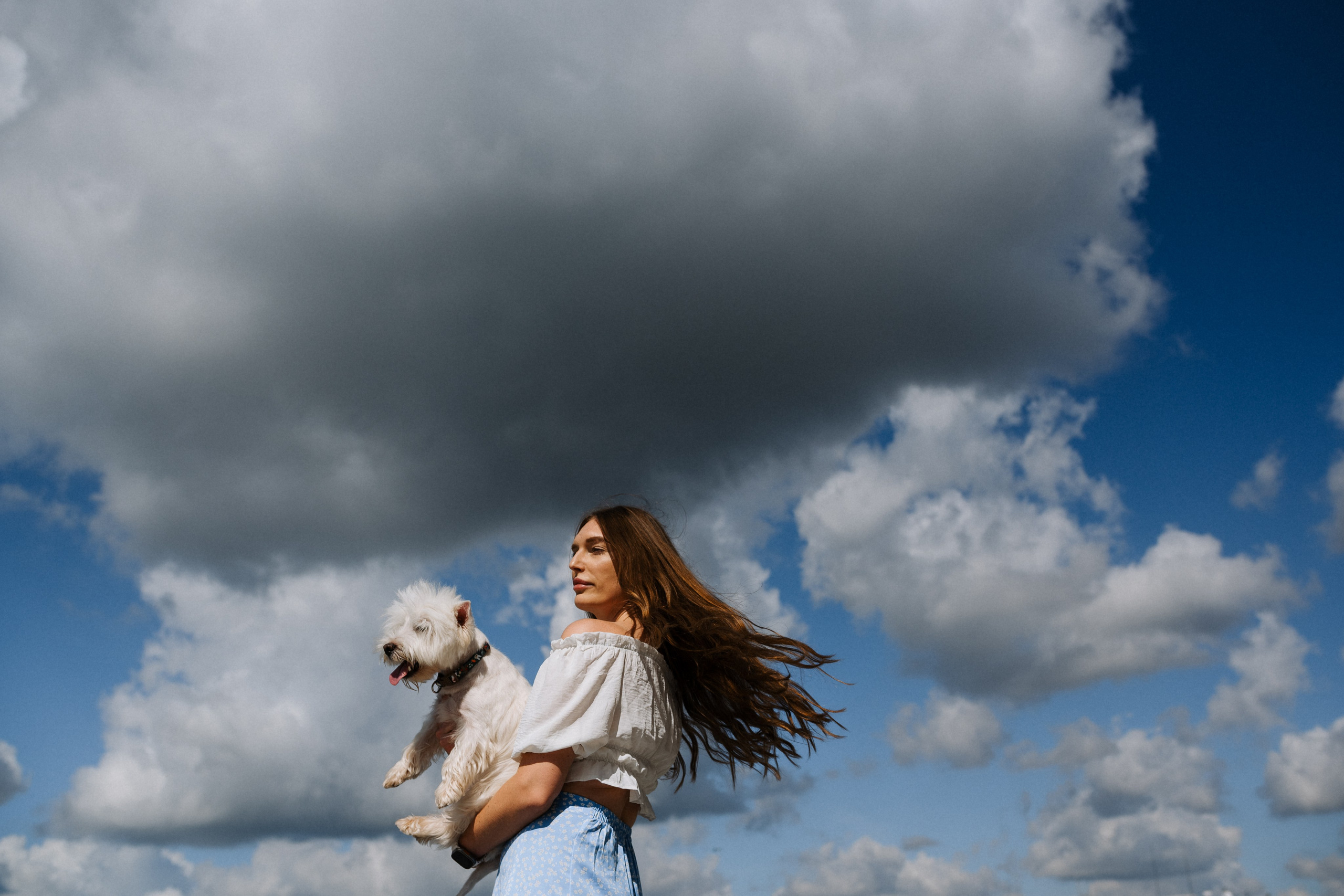Даша и Вайт. Фотограф анималист в Москве Ольга Агушева
