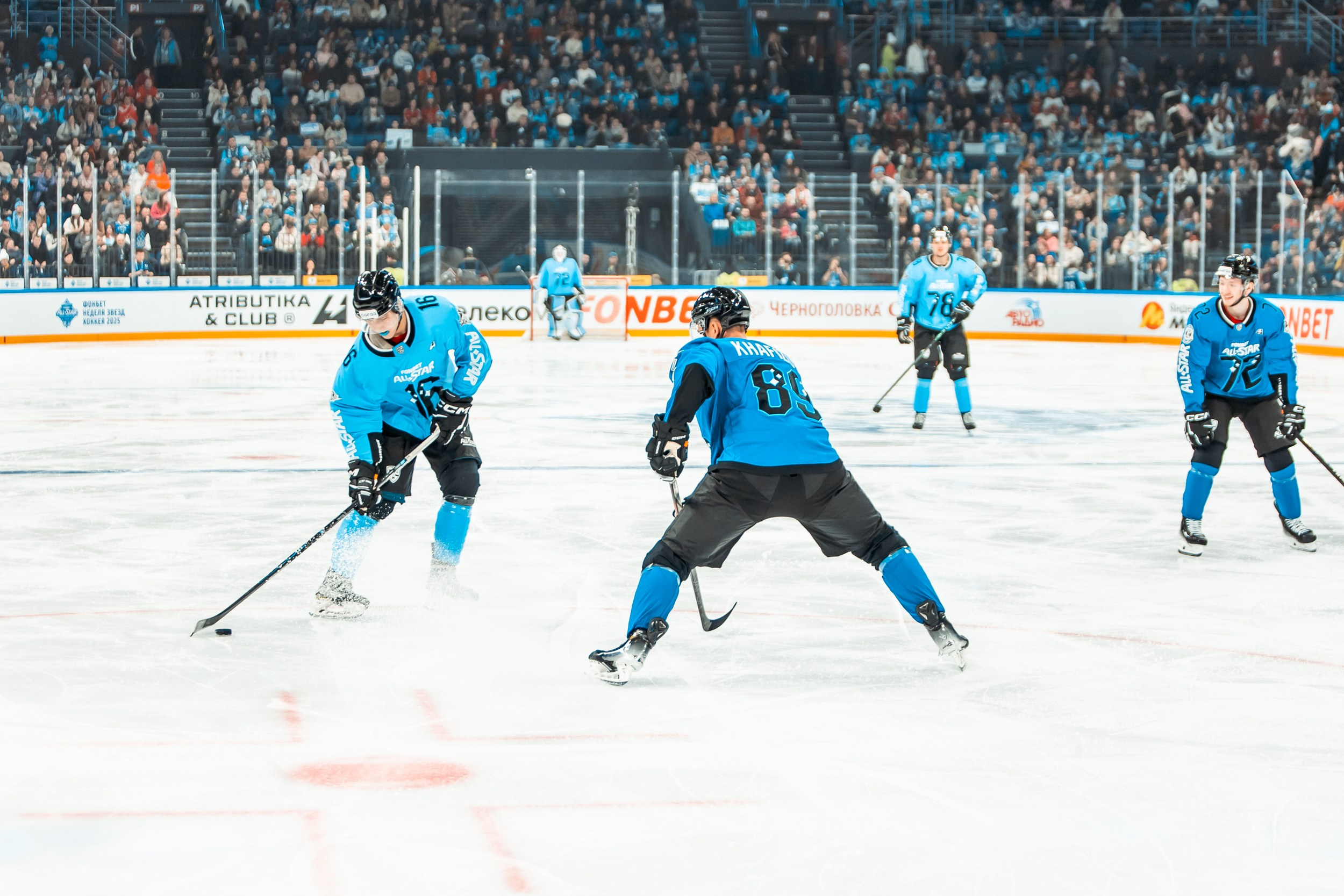 KHL All-Star 2025. Репортажный фотограф в Сочи Дмитрий Ветринский