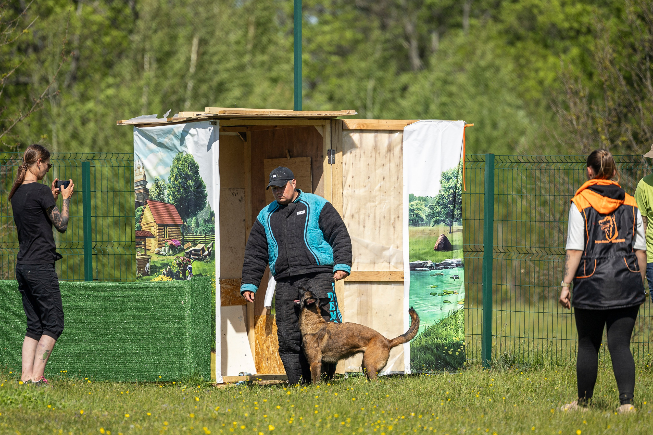 Испытания по мондьорингу в Нижнем Новгороде. Фотограф-анималист Анна Маринич