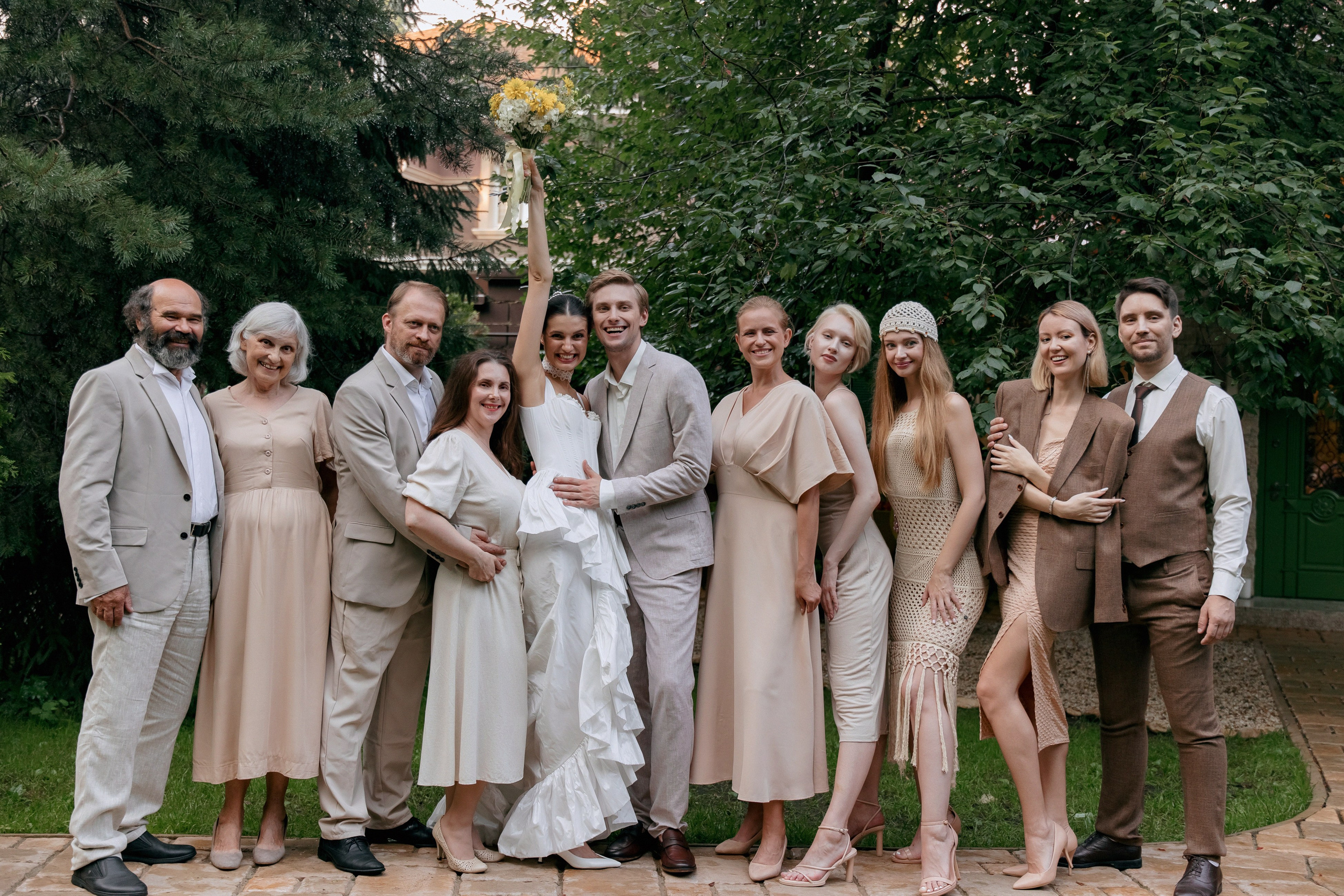 Елизавета и Евгений: итальянская романтика в подмосковных пейзажах. Свадебный фотограф Москва