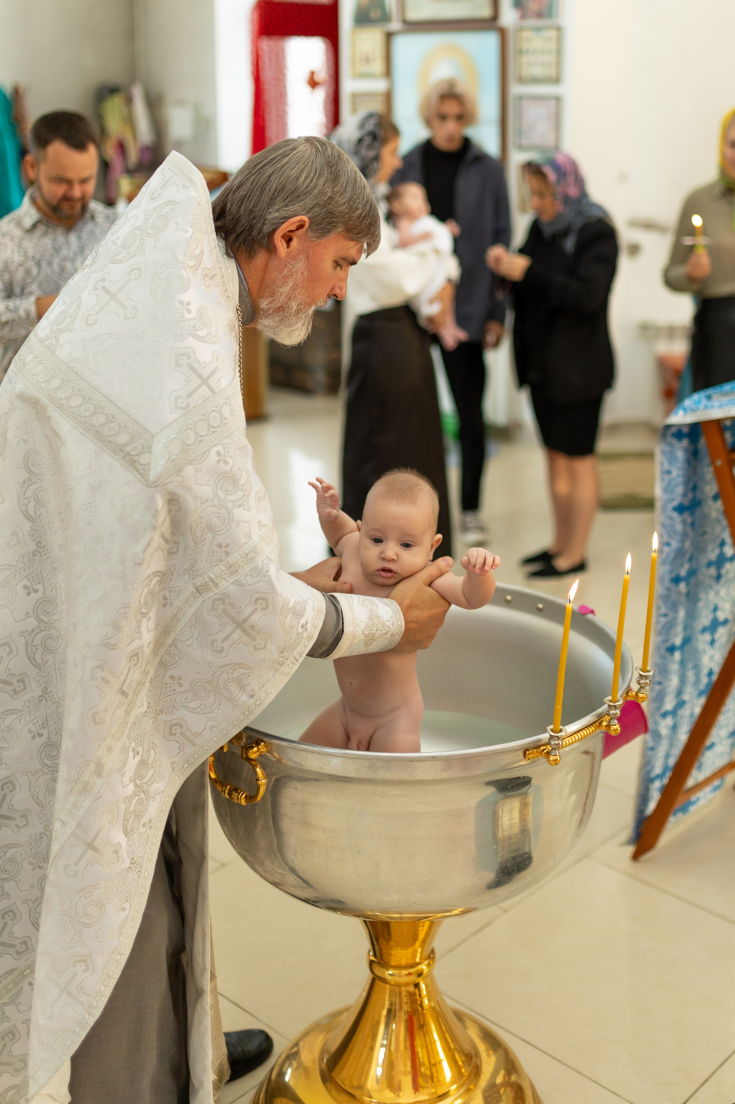 Крещение Артёма (все фото с таинсвта крещения). Фотограф новорожденных. Детский и семейный фотограф Марьяна Юдина