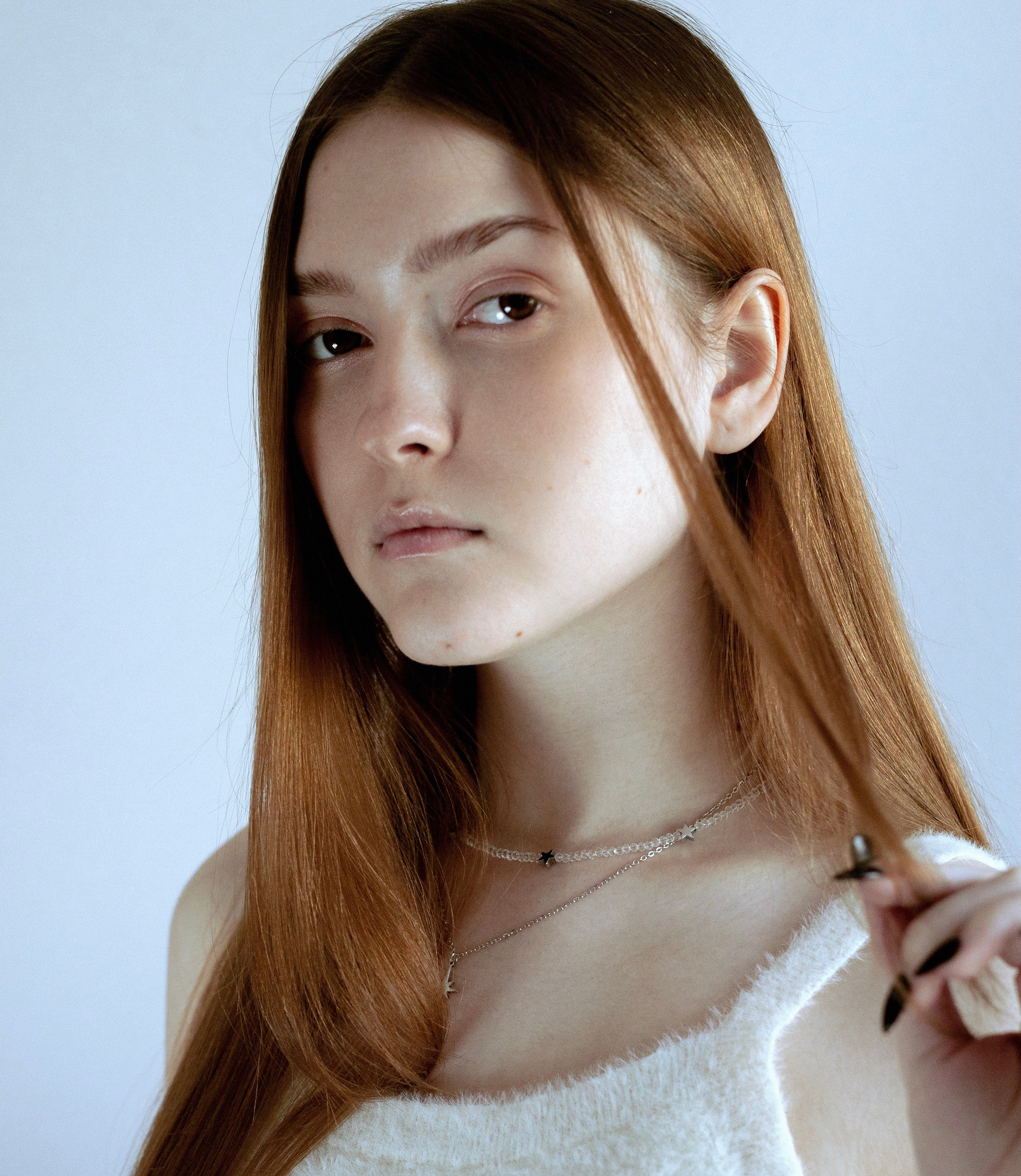 Personal photoshoot. Sasha Shu — retoucher and photographer