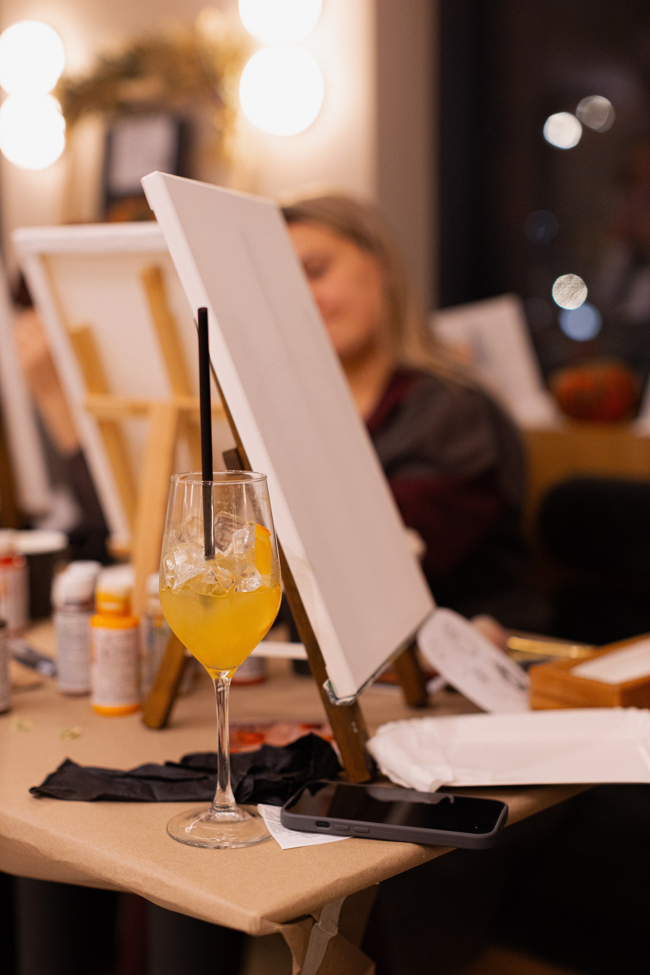 МК Тыква в кафе Здрасте. Анастасия Ракчеева Художник