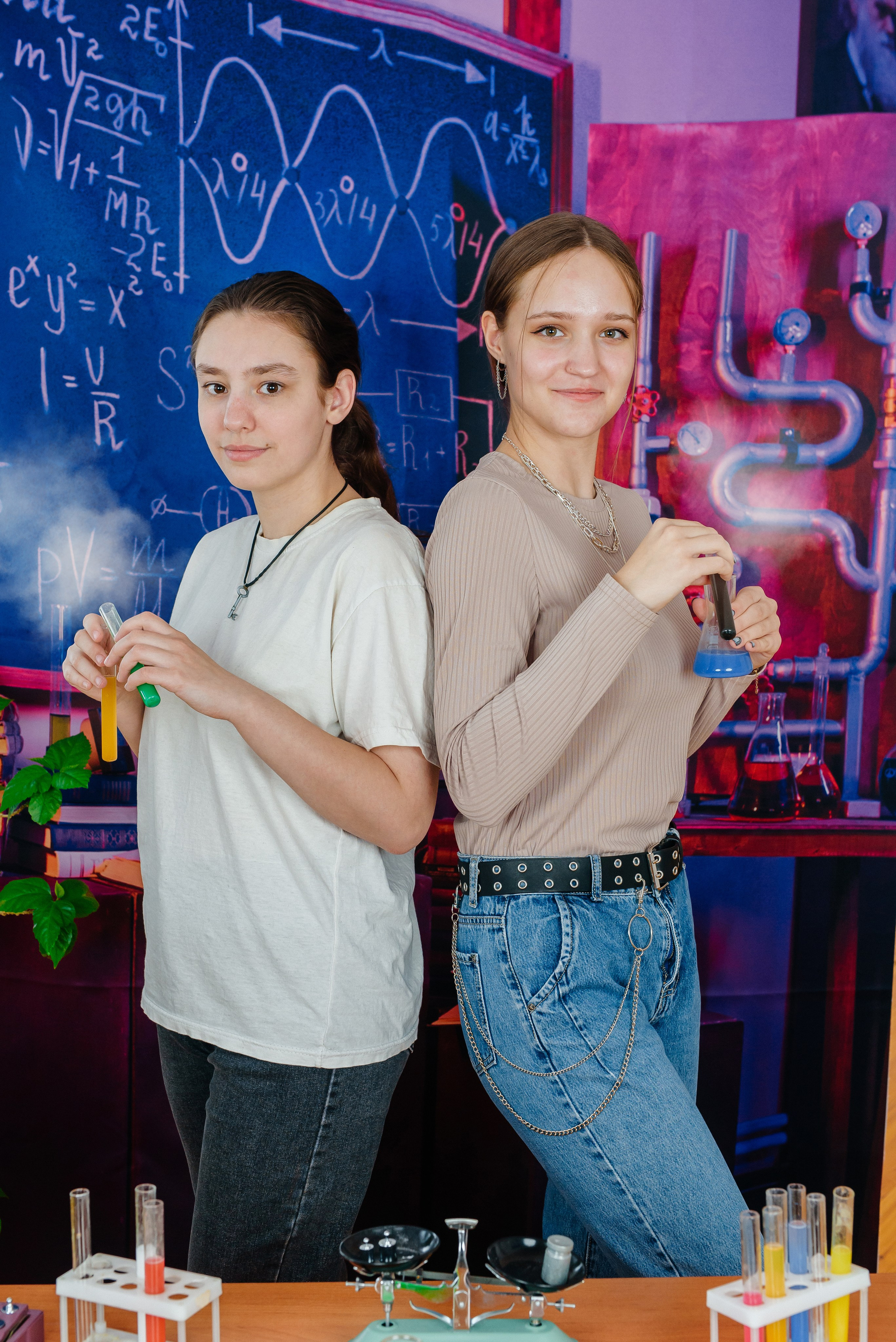 Урок химии. Семейный фотограф в Барнауле