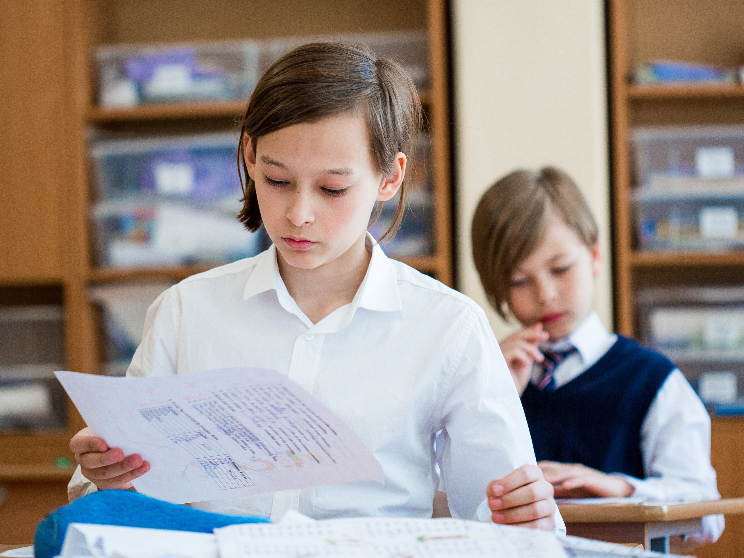 Школьная фотосъемка 3 класса. Репортажный фотограф Борис Геер