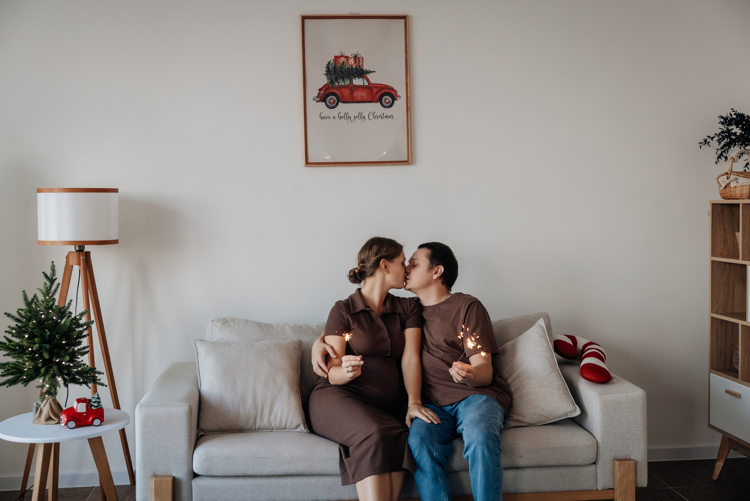 Новогодняя сьемка в студии Палитра. Фотограф в Анапе Ксения Дягилева