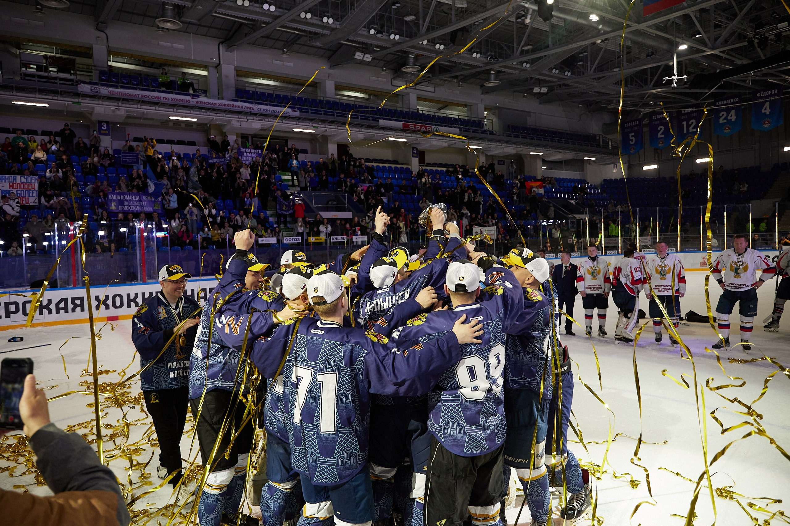 Репортаж. Офицерская хоккейная лига 2025 год. Спортивный фотограф Некрасов Денис