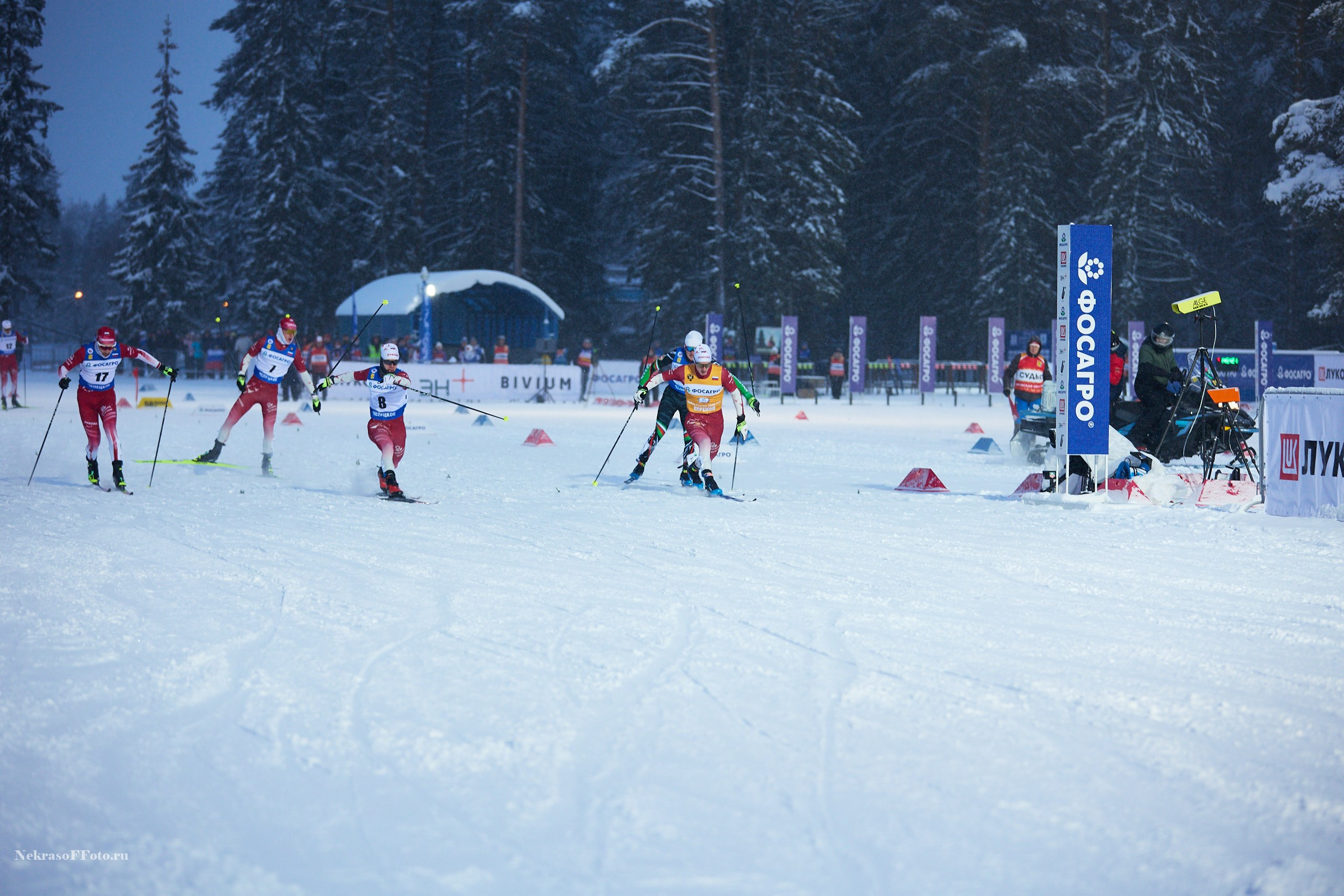 Кубок России по Лыжным гонкам. Спортивный фотограф Некрасов Денис