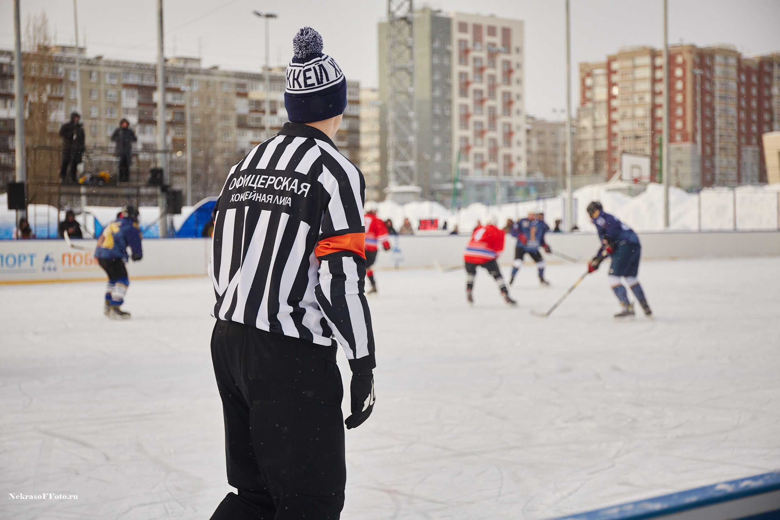 Турнир по хоккею «Русская классика» в рамках Офицерской хоккейной лиги. Спортивный фотограф Некрасов Денис