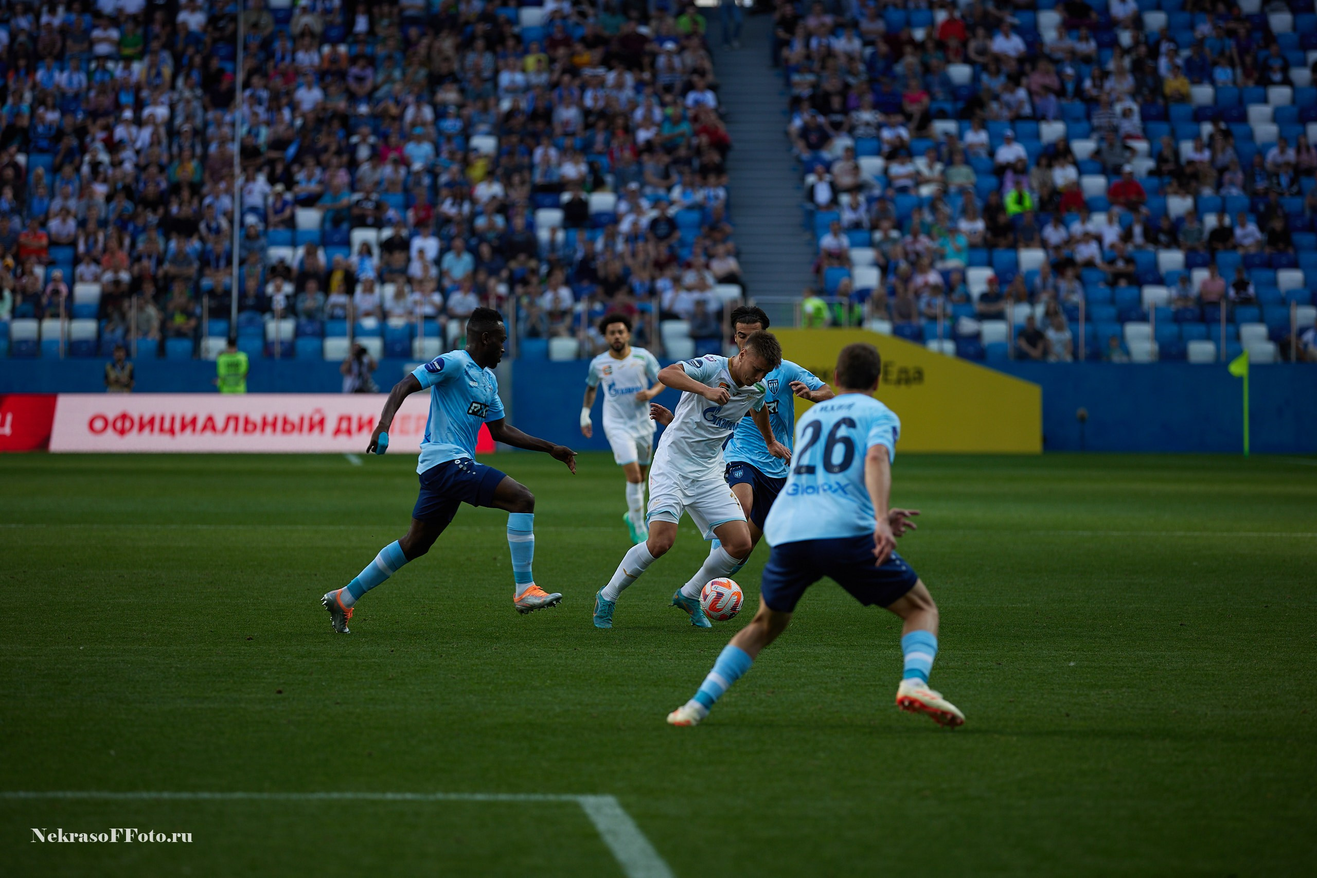РПЛ ФК Зенит — ФК Пари НН. Спортивный фотограф Некрасов Денис