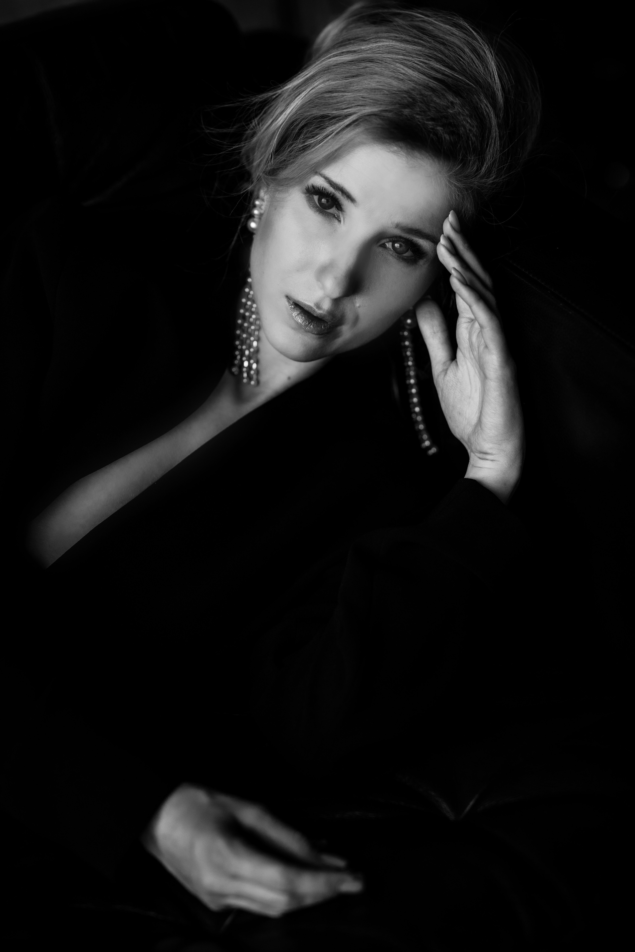 ЧБ Фотограф Ольга Лесли