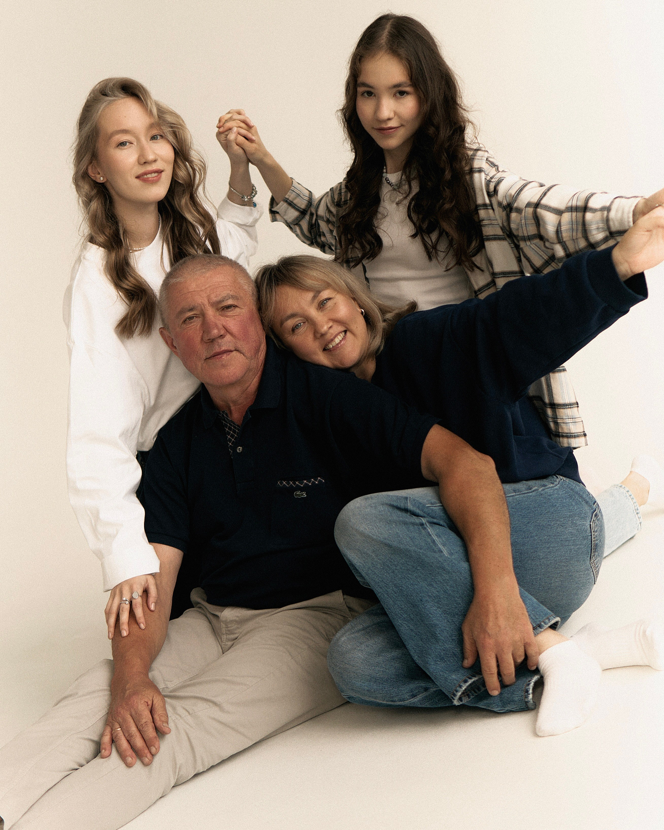 Polina Yaroslava Tatiana Yuriy. Индивидуальная и семейная фотосессия в Чебоксарах Оксана Русакова