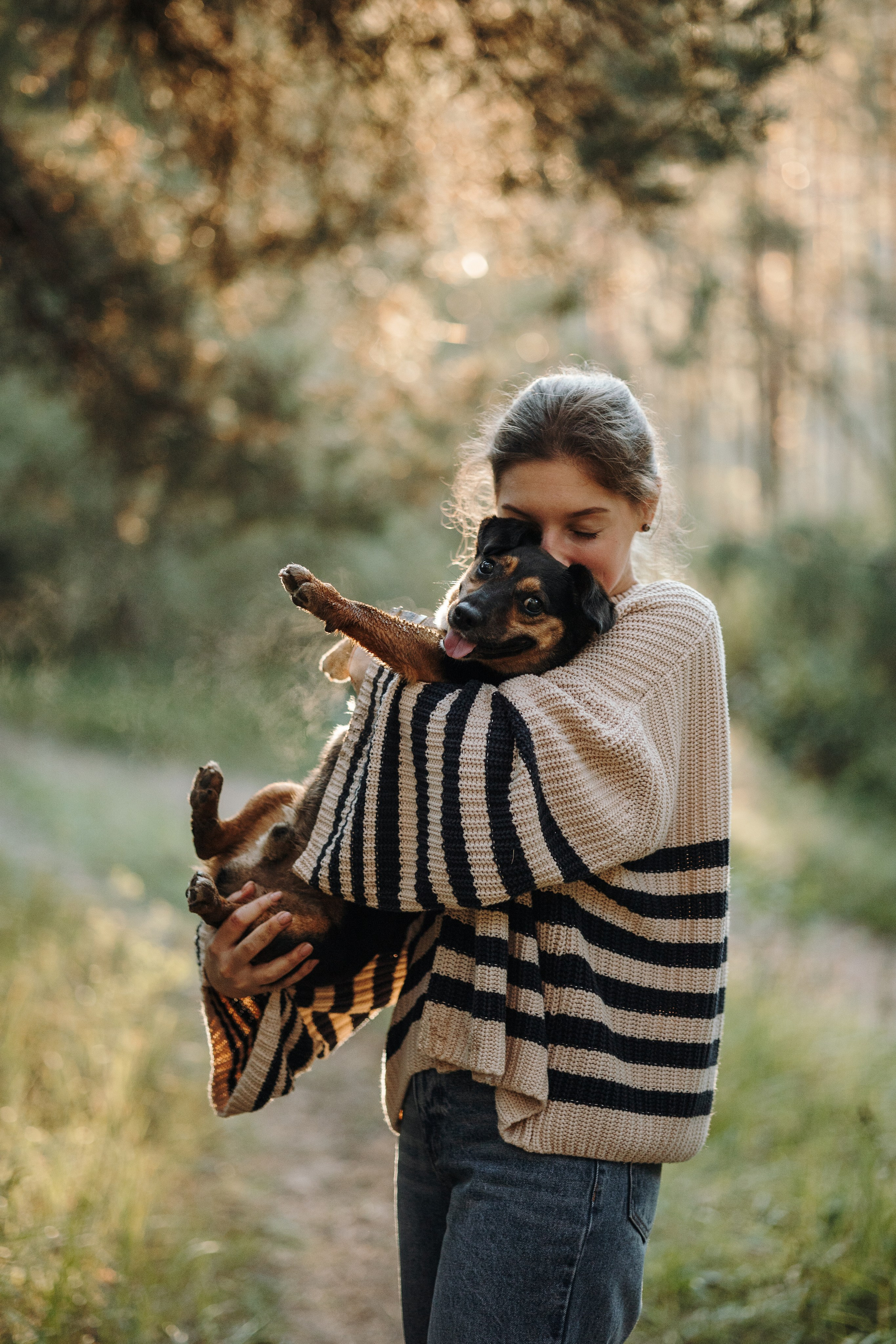 Ольга и Рекс. Фотограф — Анималист | Санкт-Петербург