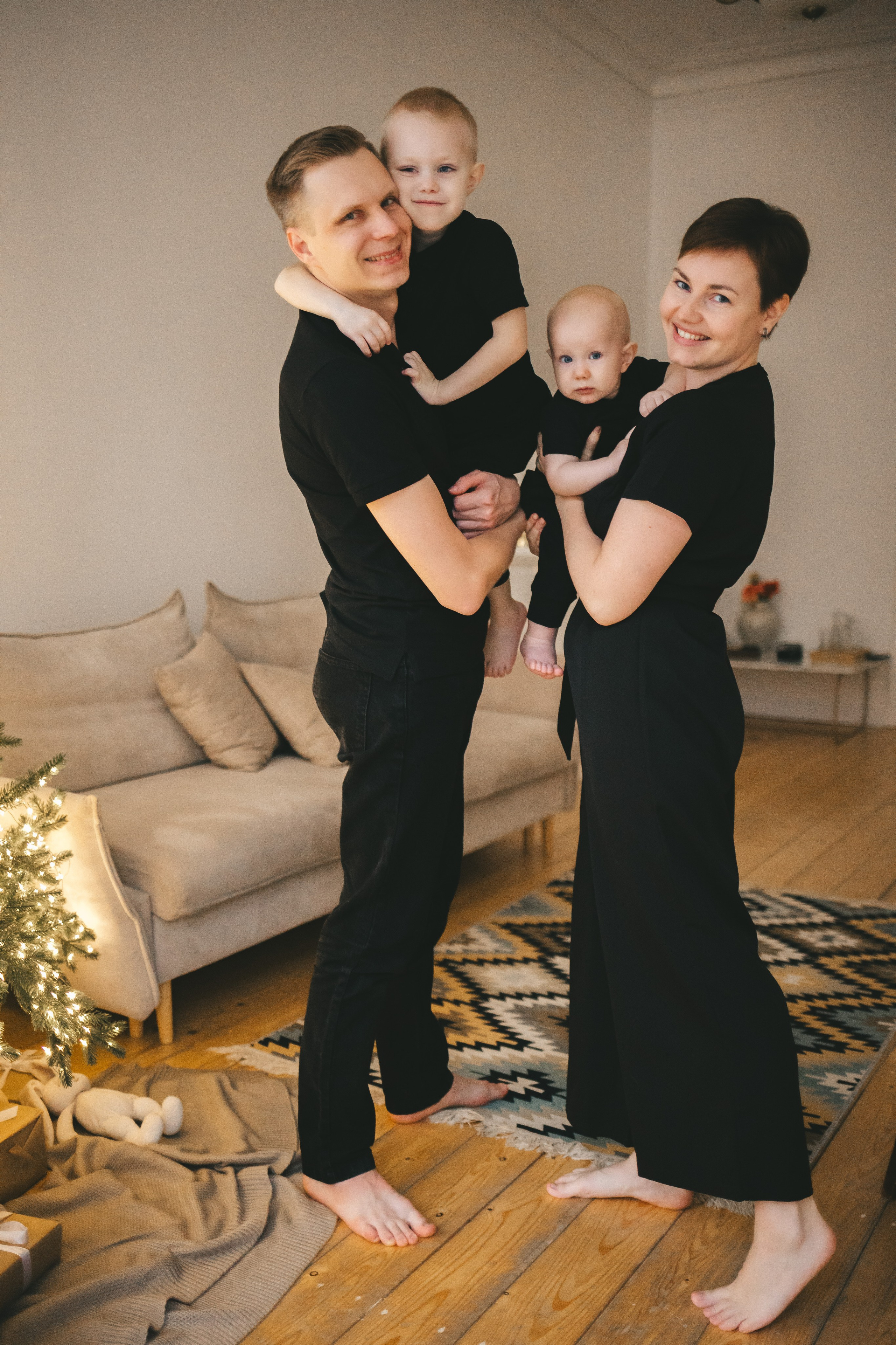 Лёша, Арина, Стёпа и Лёня. Семейный lifestyle фотограф в Санкт-Петербурге Людмила Пахомова