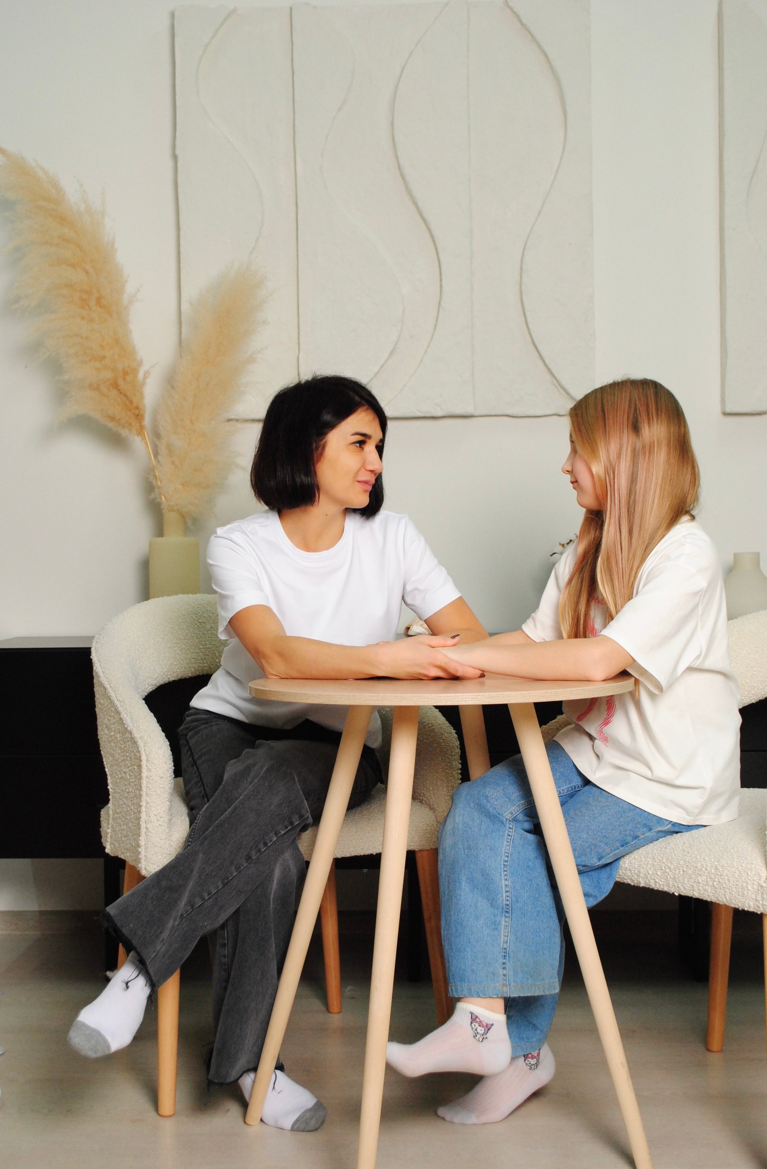 Анастасия и дочь. Фотограф Мария Мусаелян