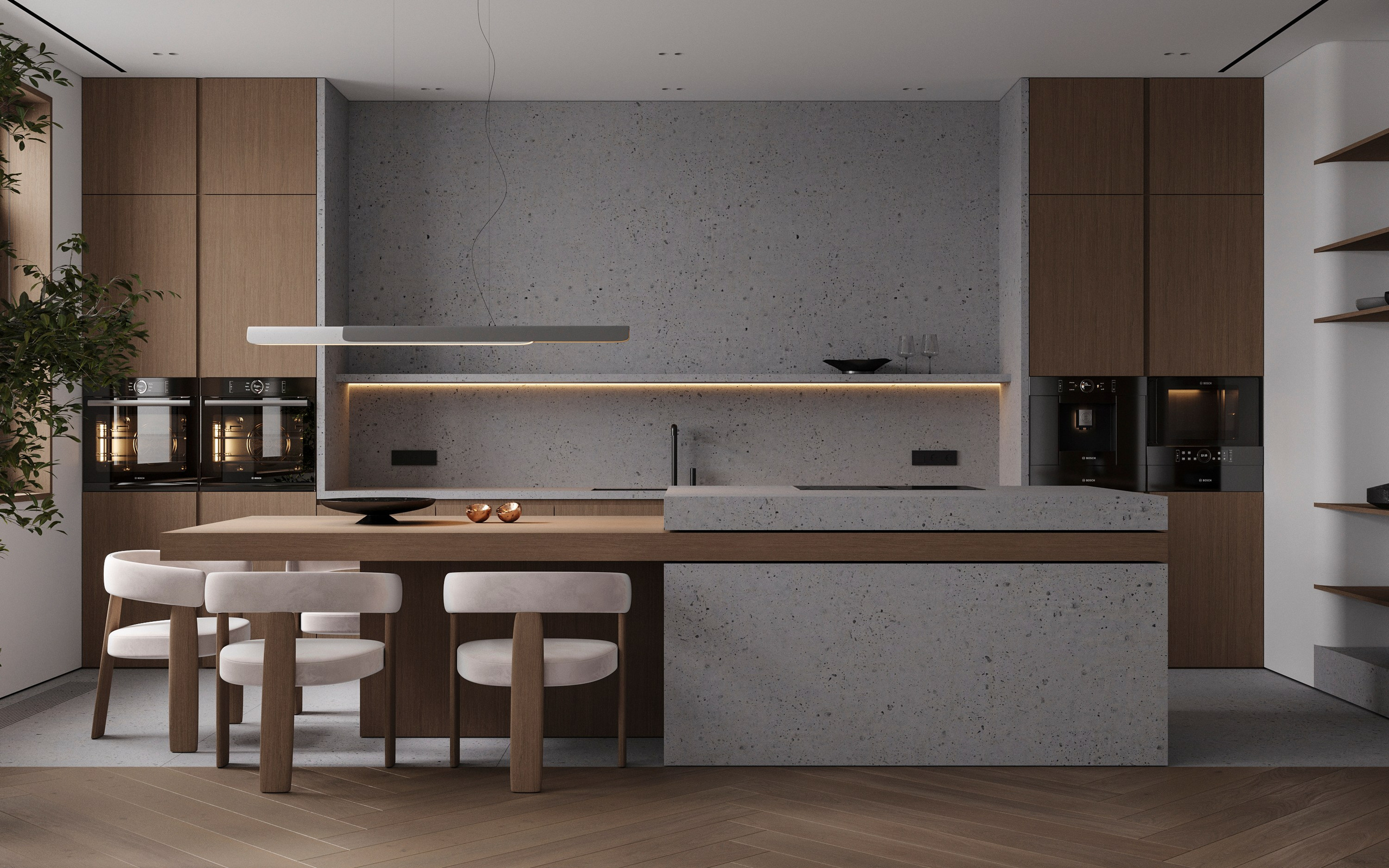 URBAN RETREAT | DESIGNER ANNE KIREEVA. Interior Visualization by Valerie Stetyukevich