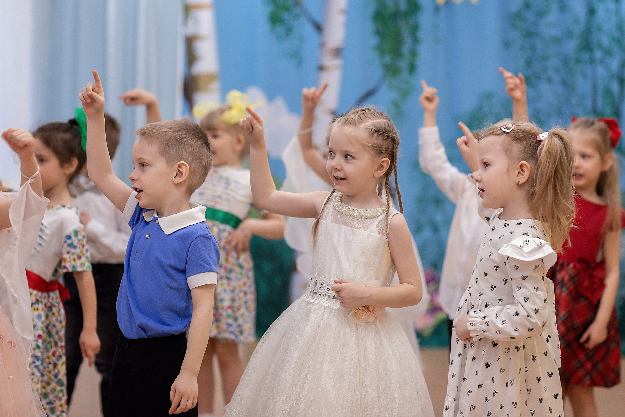 Весенний утренник_старшая группа_2025. Семейный фотограф в Санкт-Петербурге