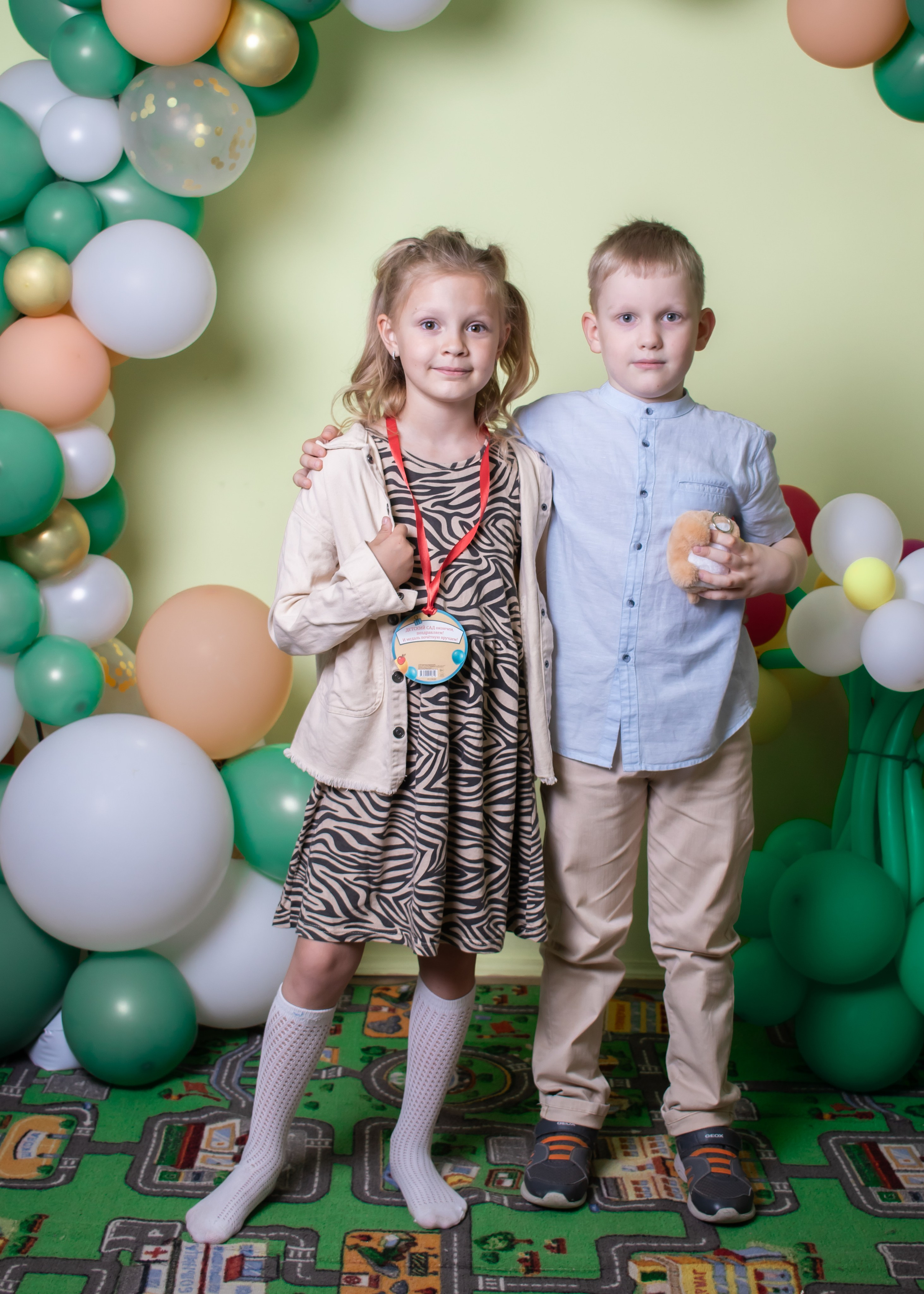 Выпускной в детском саду N 39 в Красногорске старшая группа