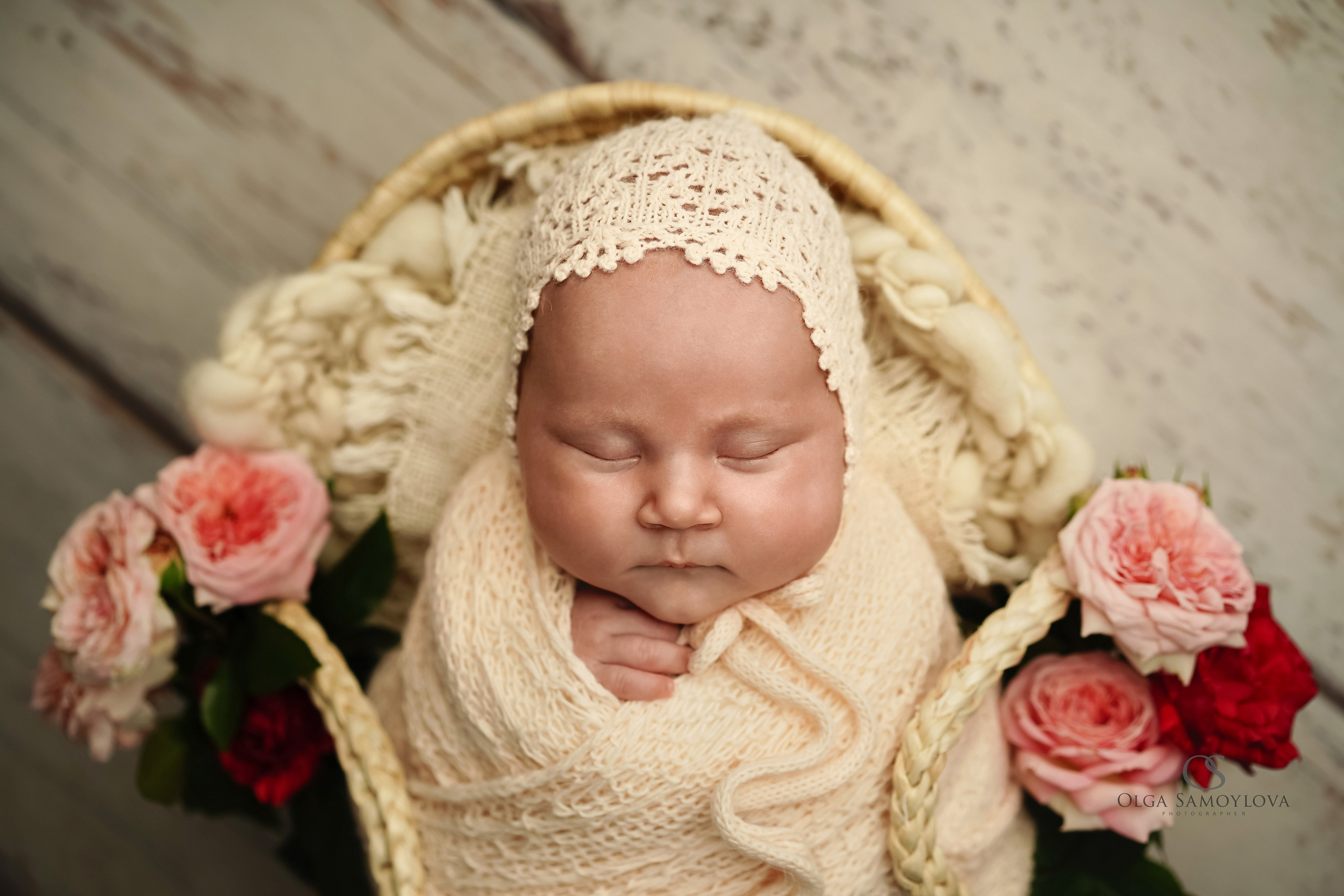 Классика newborn. Фотограф новорожденных в Ялте