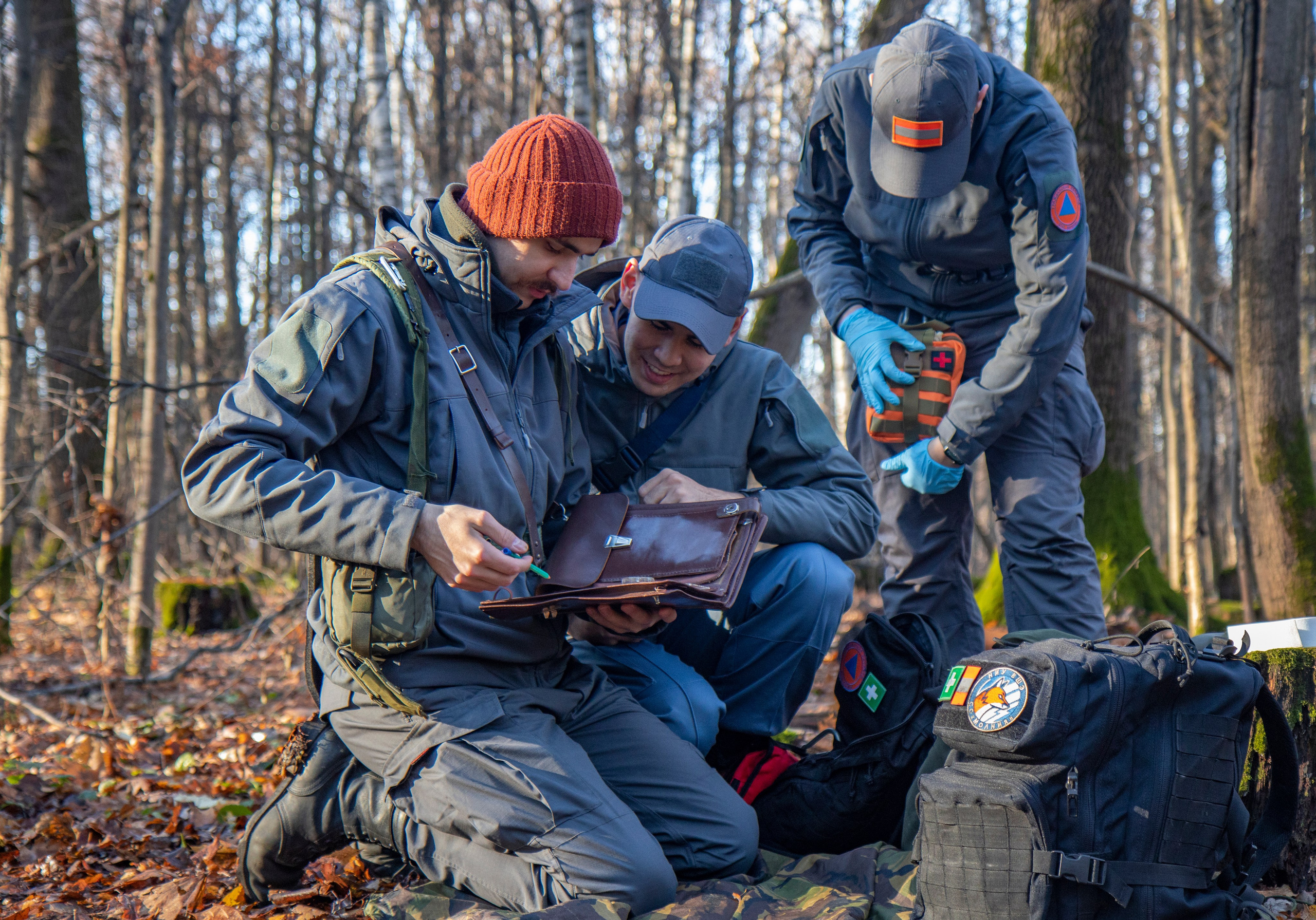 Учения по ориентации в лесу. Фотограф Давыдова Дарья | Xsae_ph
