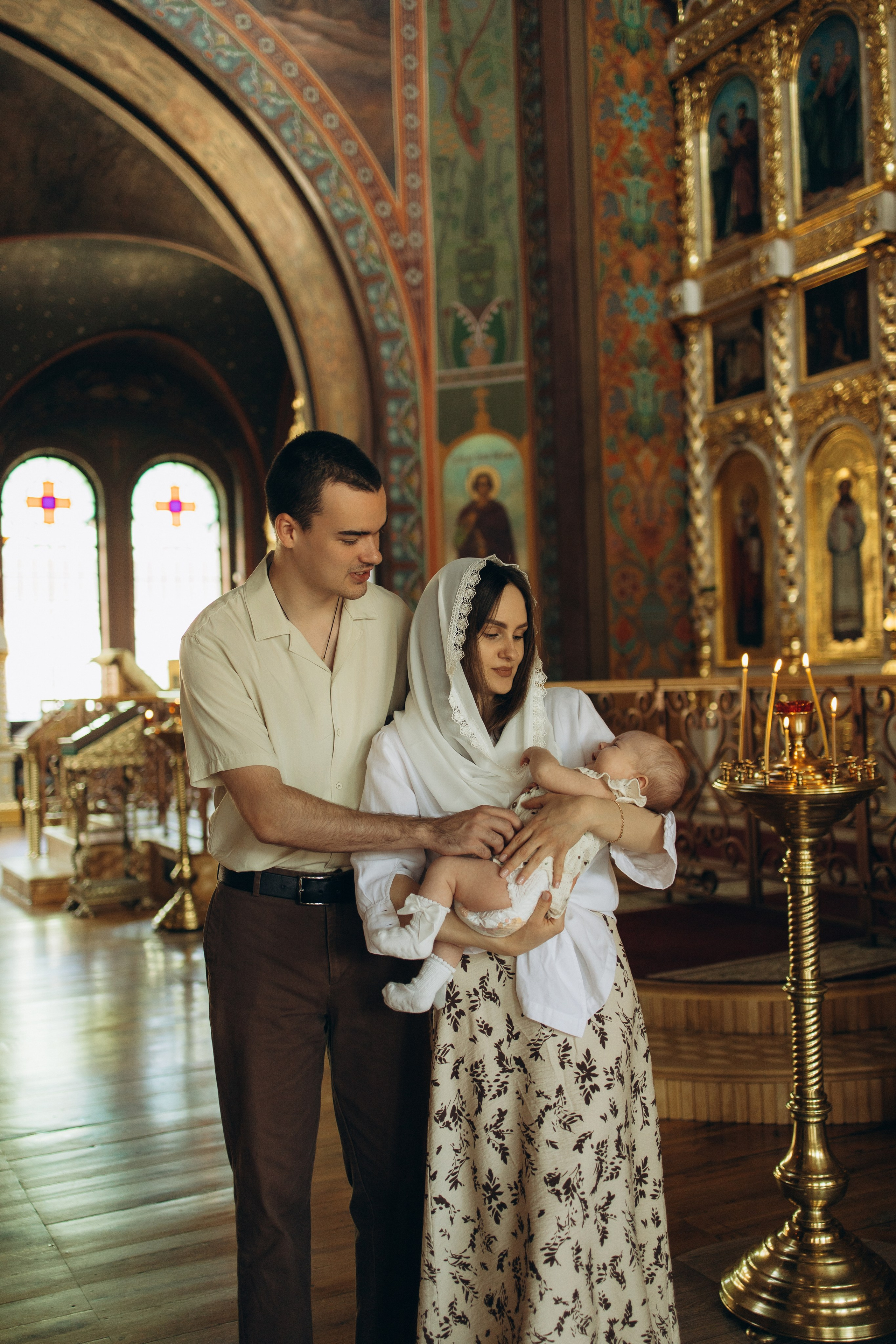 Крещение. Самый теплый фотограф в Краснодаре Рябоконь Ксения