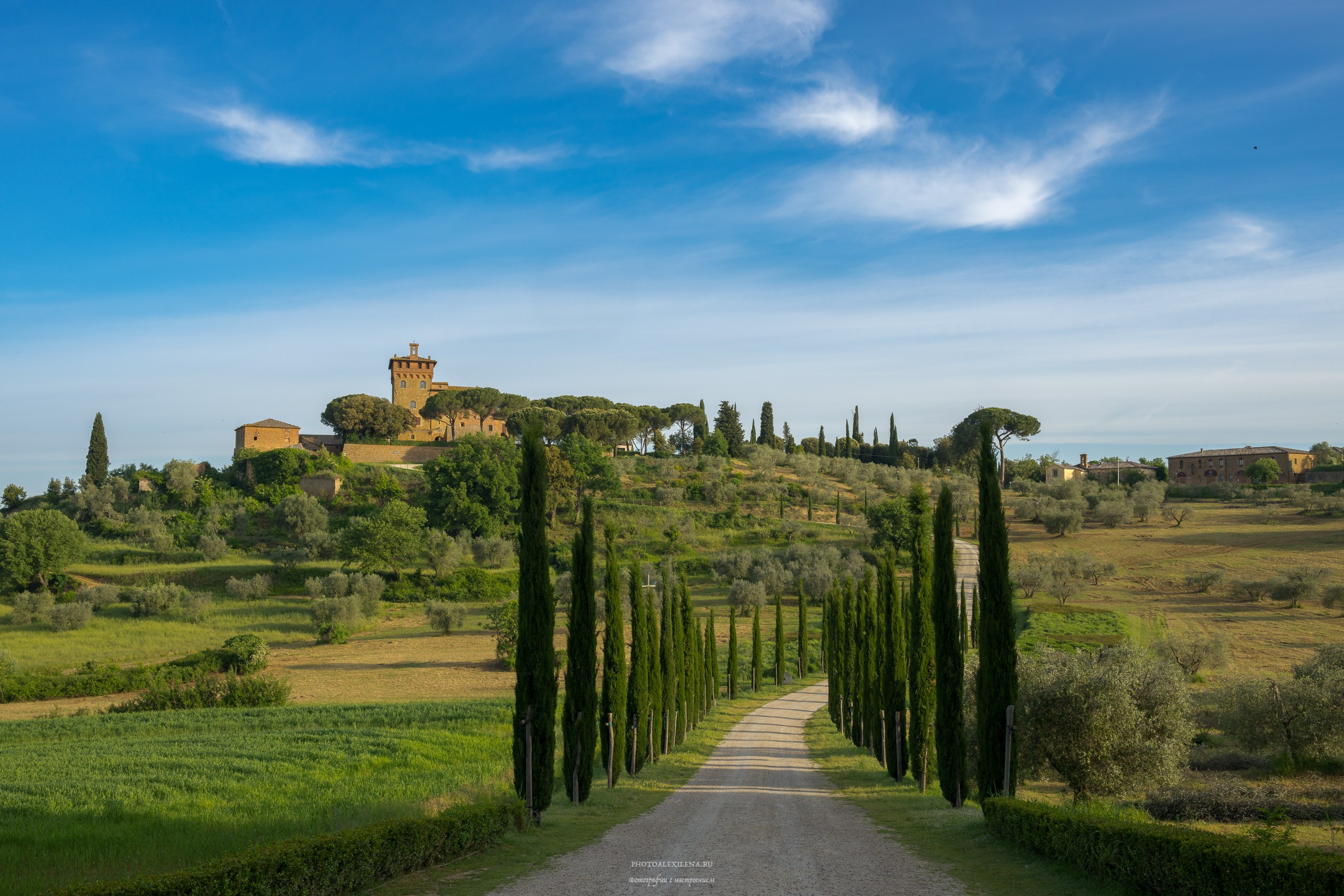 Долина Валь д’Орча-сердце Тосканы. Авторские стильные фотокартины