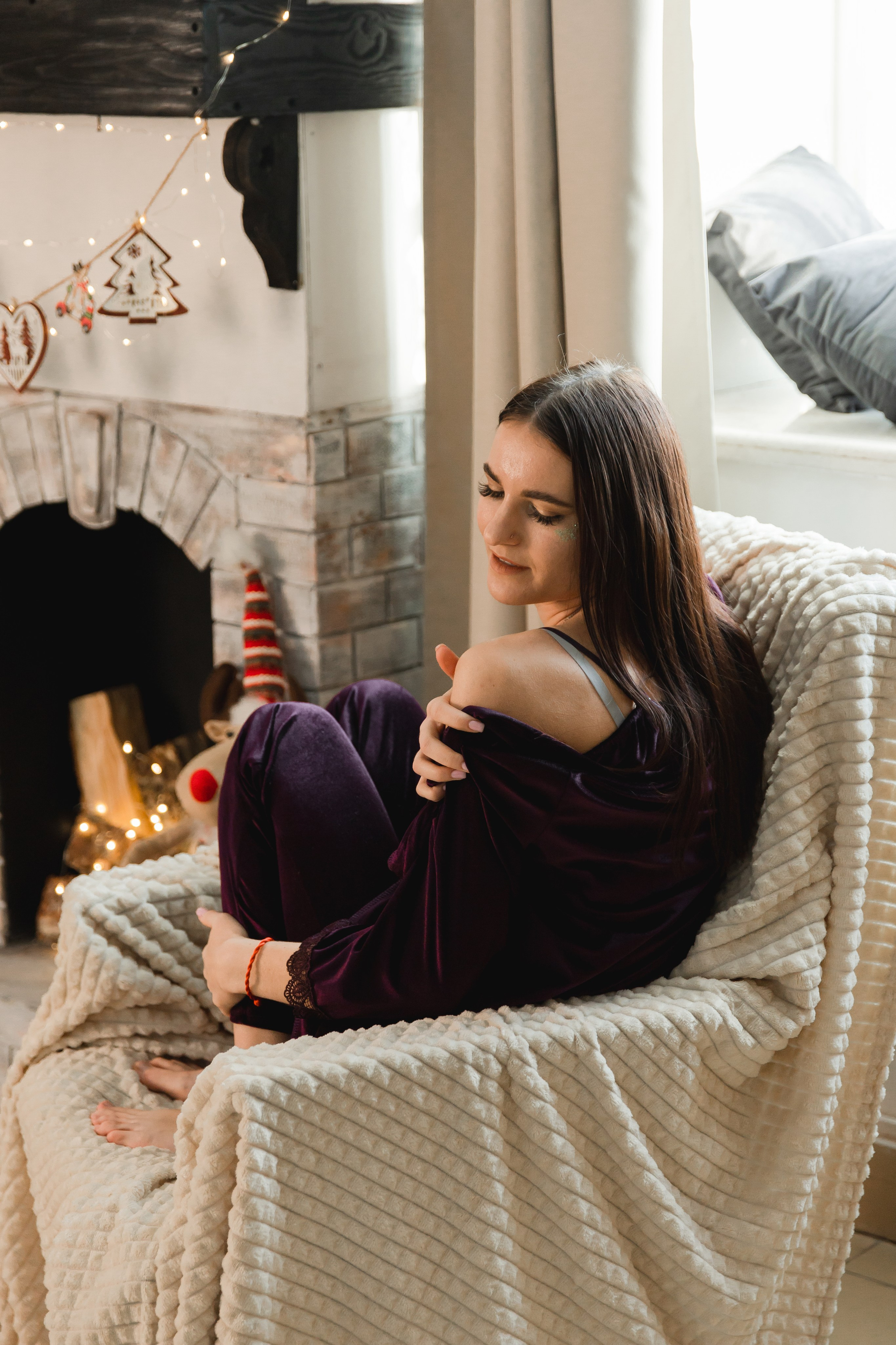 Лера. Индивидуальная новогодняя фотосессия. Фотограф во Владивостоке. Юрганова Анна