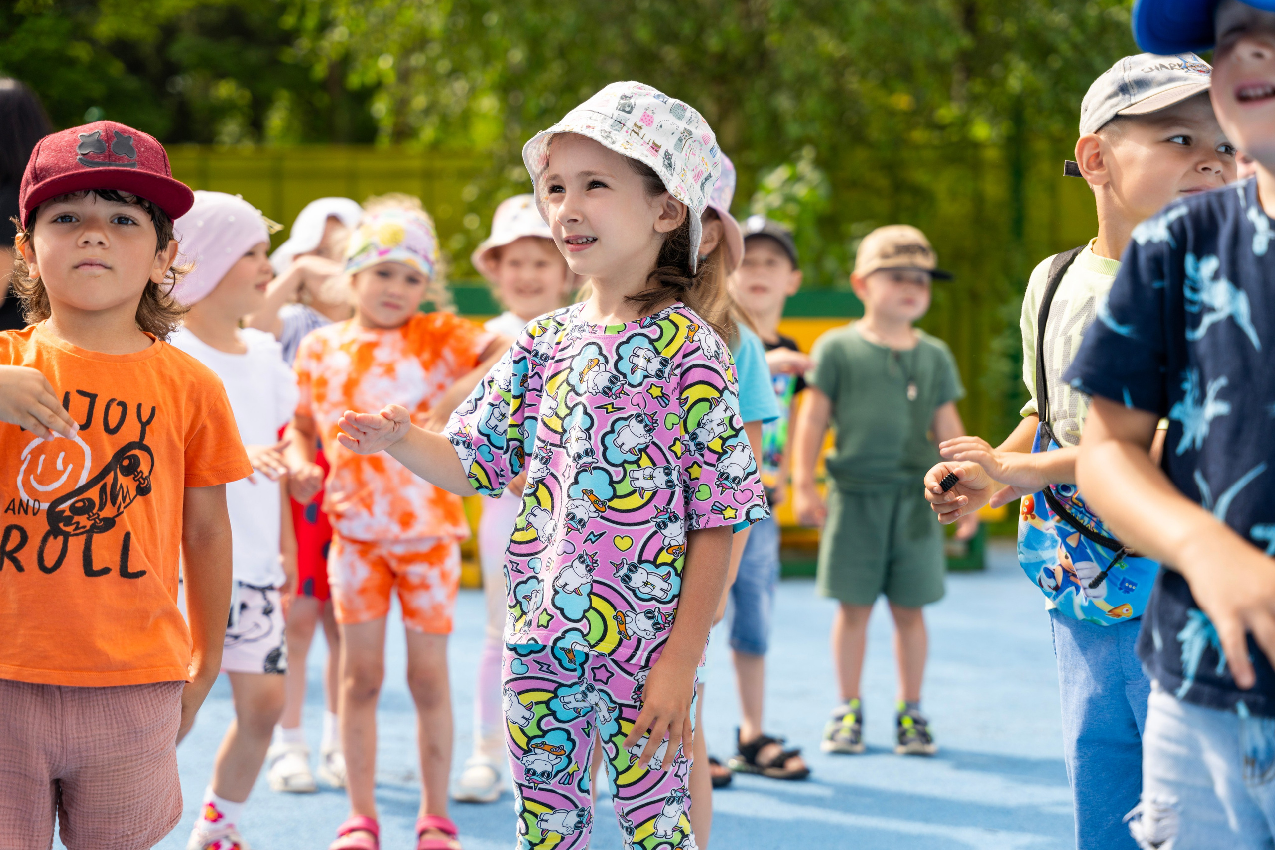 Игры на свежем воздухе. Фотограф Юлия Попова