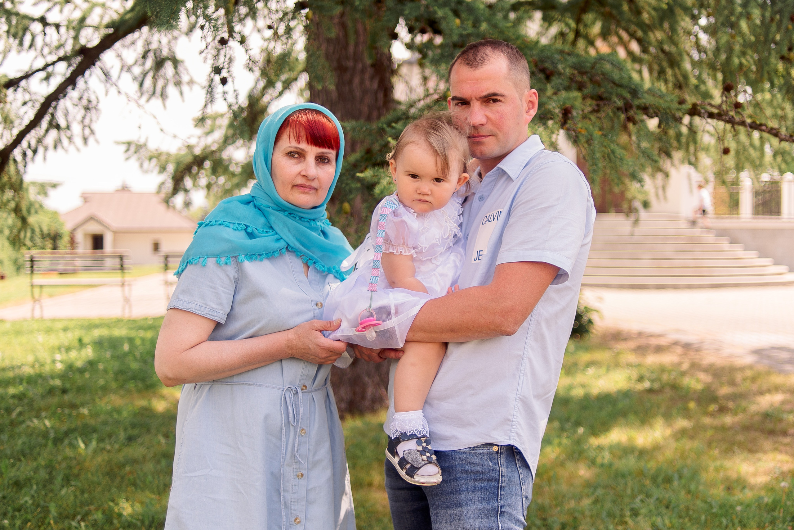 Крещение Ники. Фотограф Юлия Попова