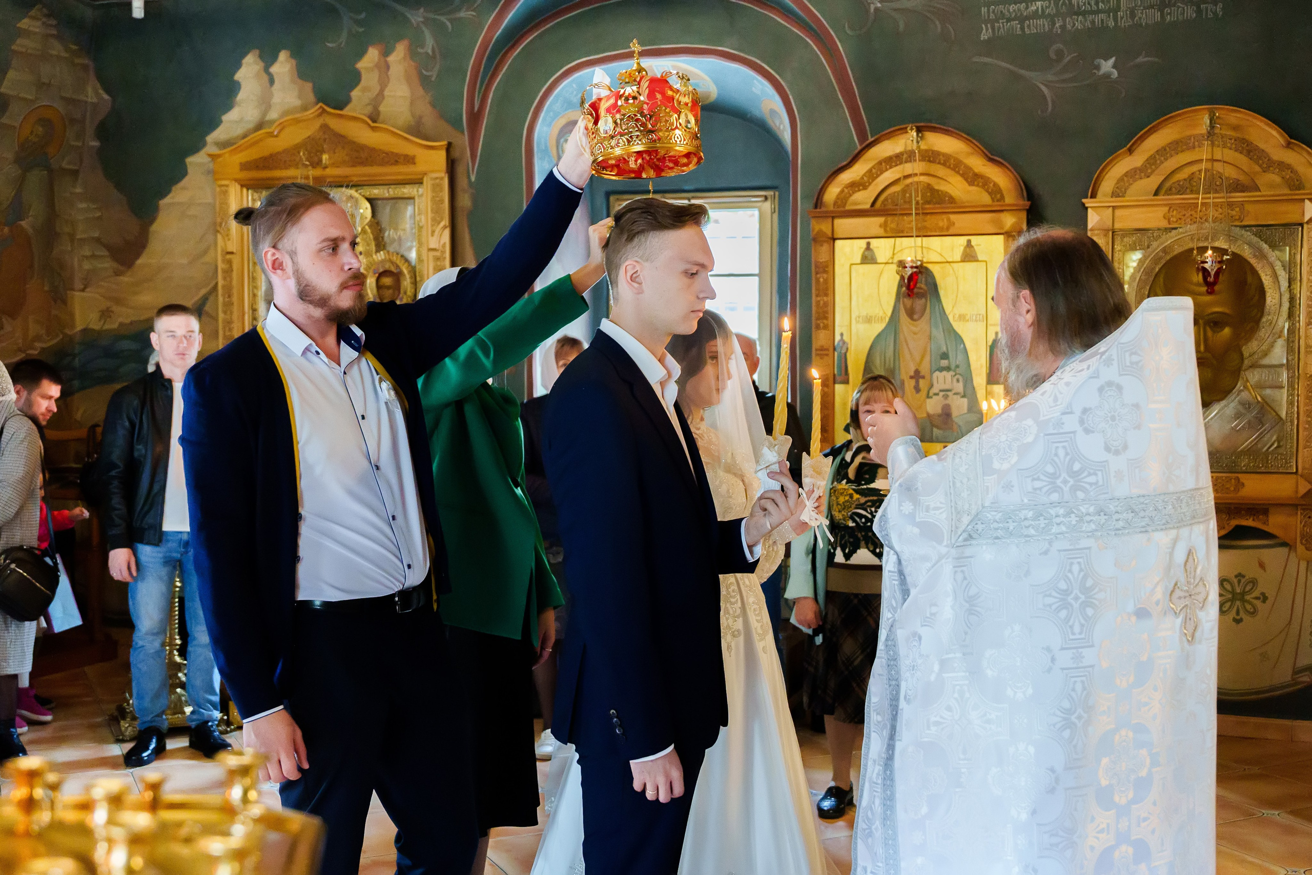 Венчание. Фотограф Юлия Попова