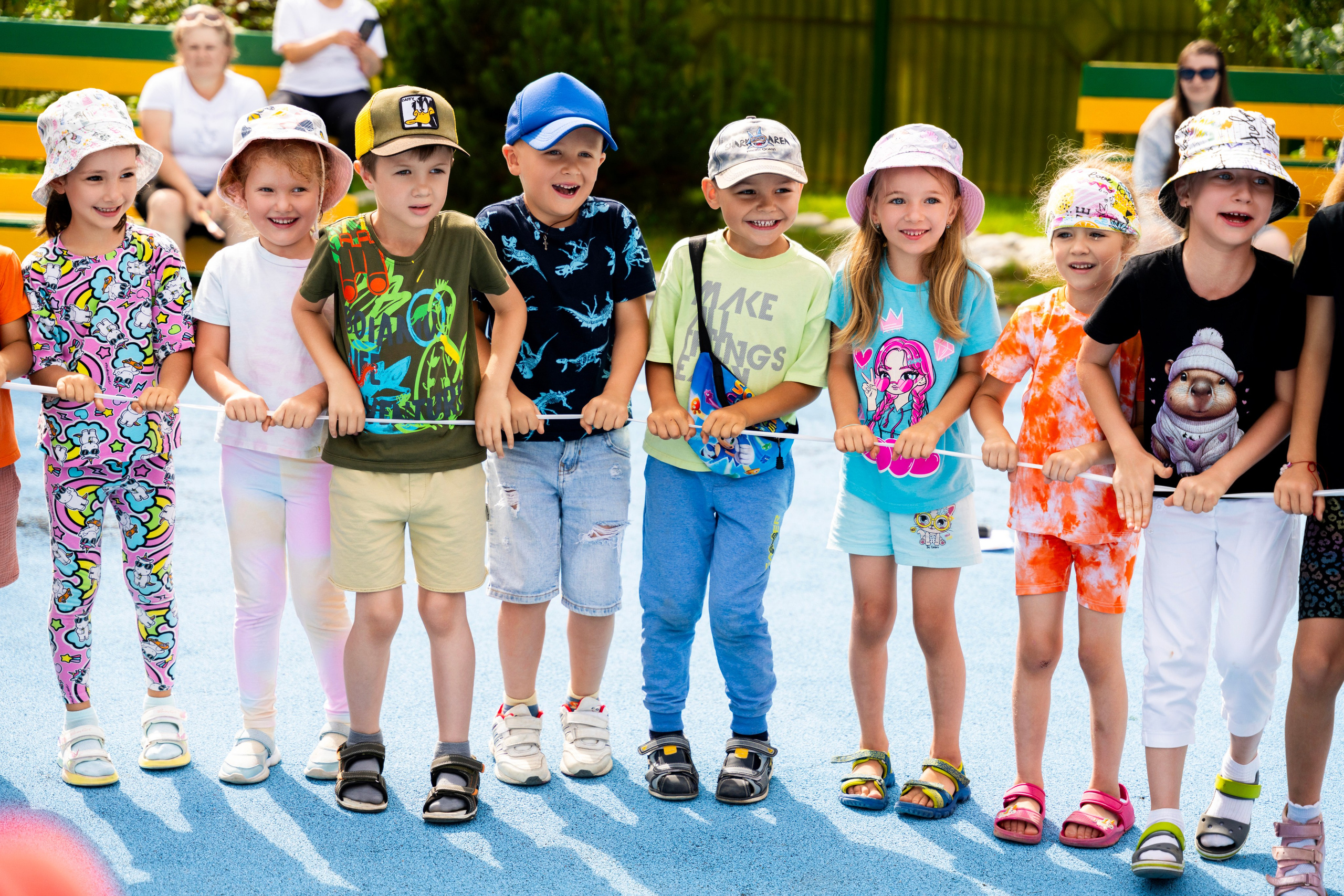 Игры на свежем воздухе. Фотограф Юлия Попова