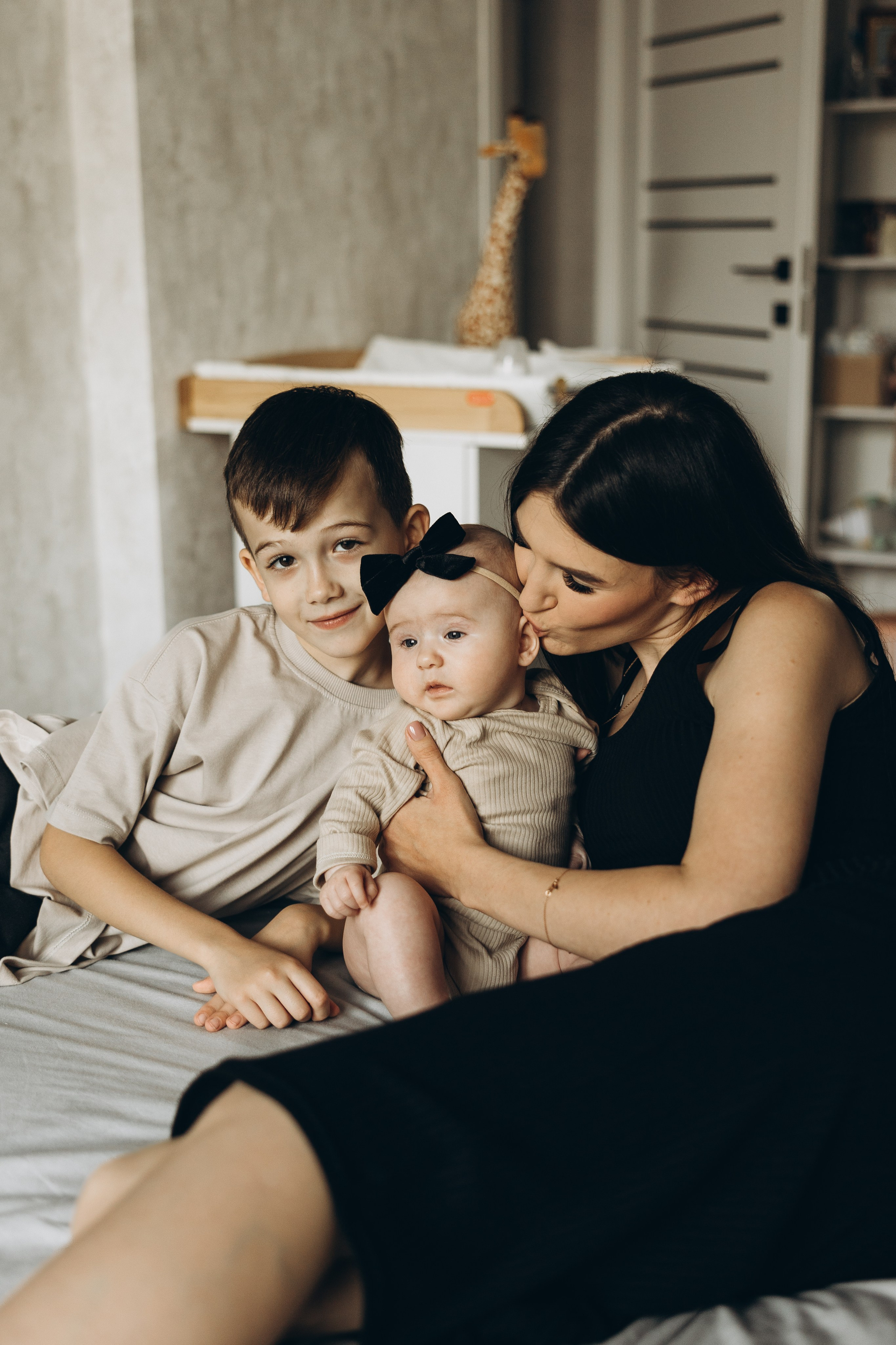 Марина, Илья и Аня. Семейный фотограф в Москве Виктория Ястребинская