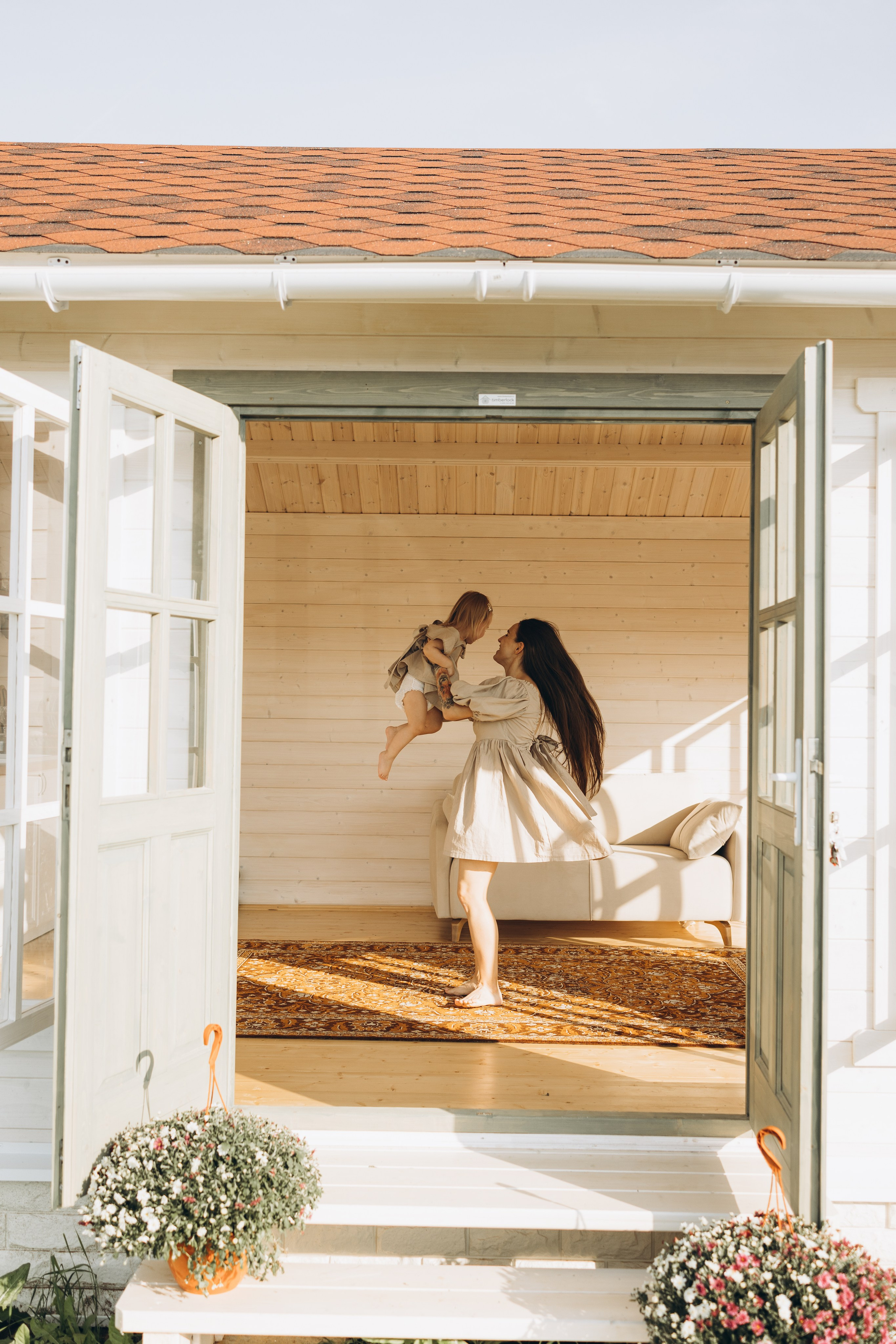 Оля и Мирослава Беседка. Семейный фотограф в Москве Виктория Ястребинская