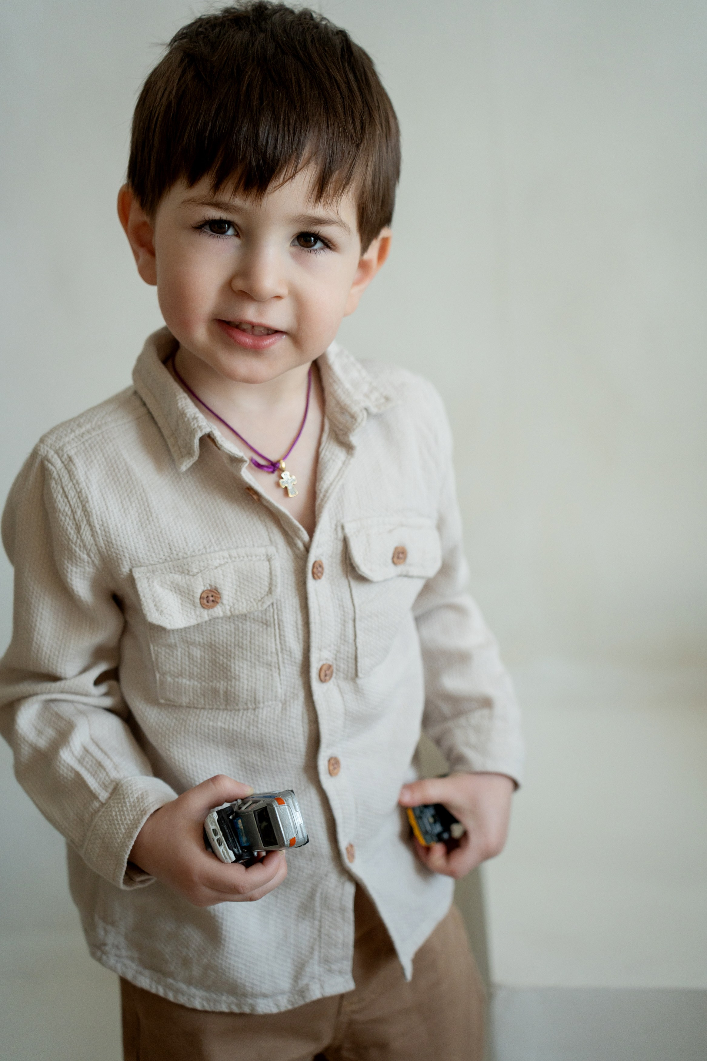 Семейная фотосессия в студии. Портретный фотограф Олеся Владимирова в Москве