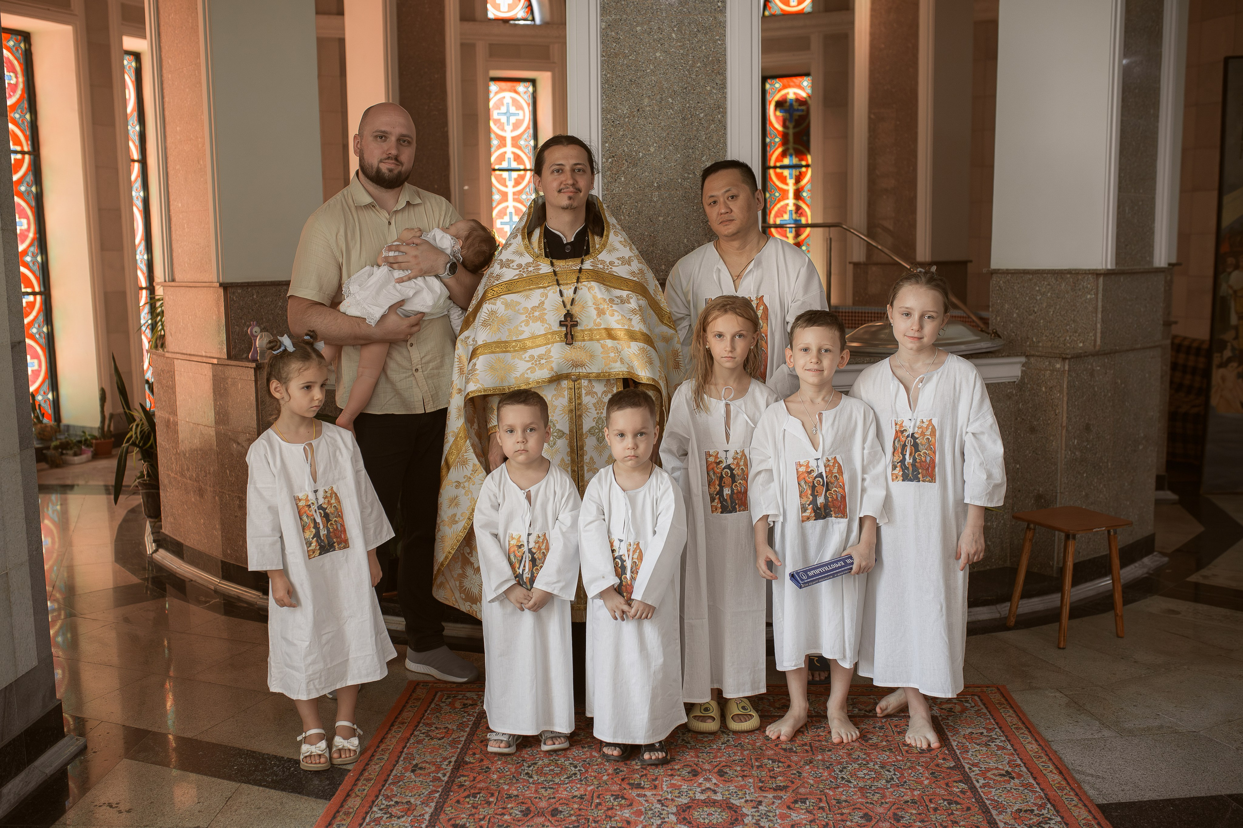 Крещение Арсения. Фотограф на Крещение и Венчание в Ташкенте