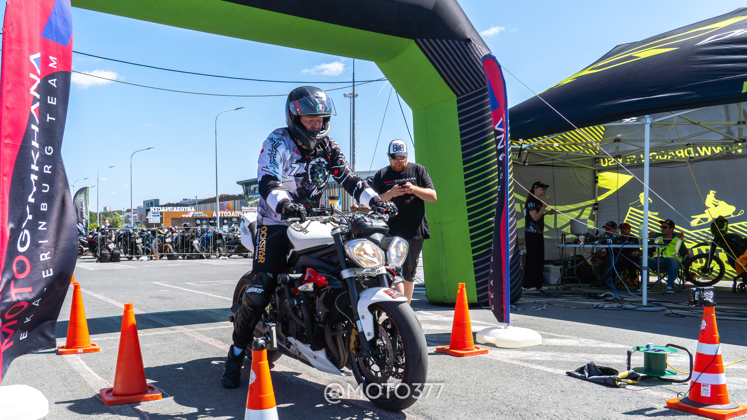 Motogymkhana CUP 1 Ekat 2025. Moto377