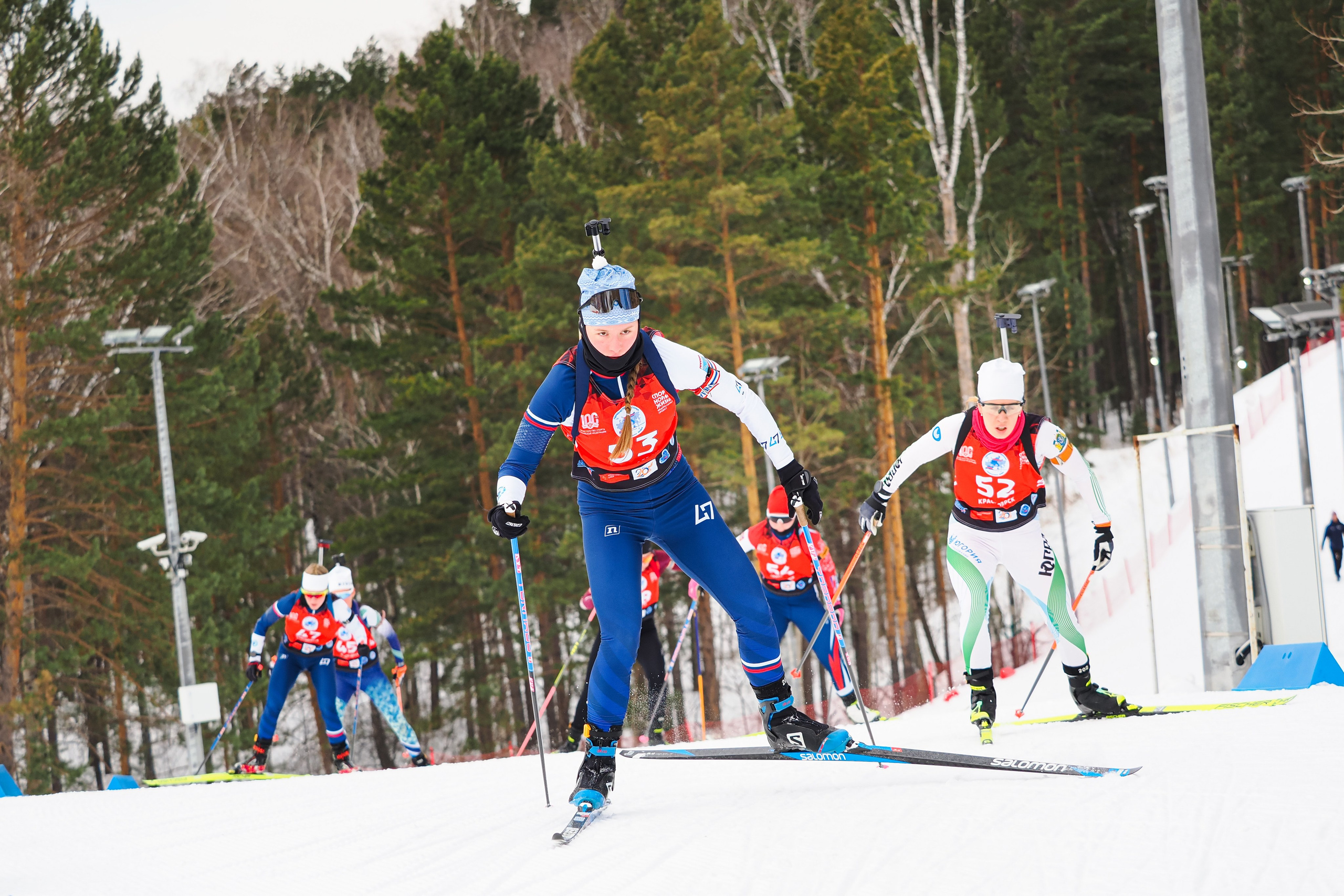 Биатлон / Первенство России. Репортажный фотограф Алексей Козьмин
