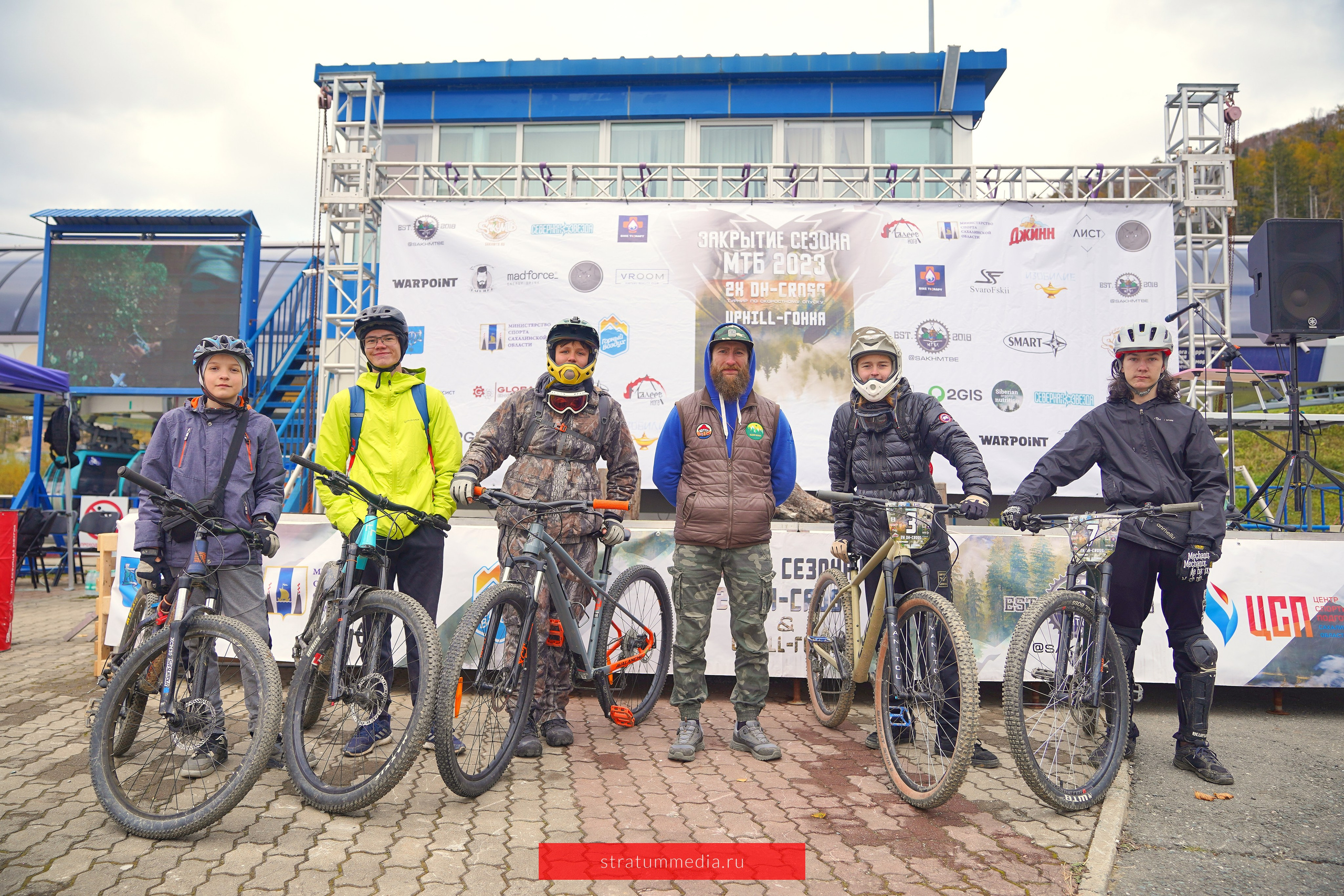 Закрытие Сезона Sakh MTBE — Скоростной Велоспуск 2023. Stratum Media — Фото-Видео Съемки