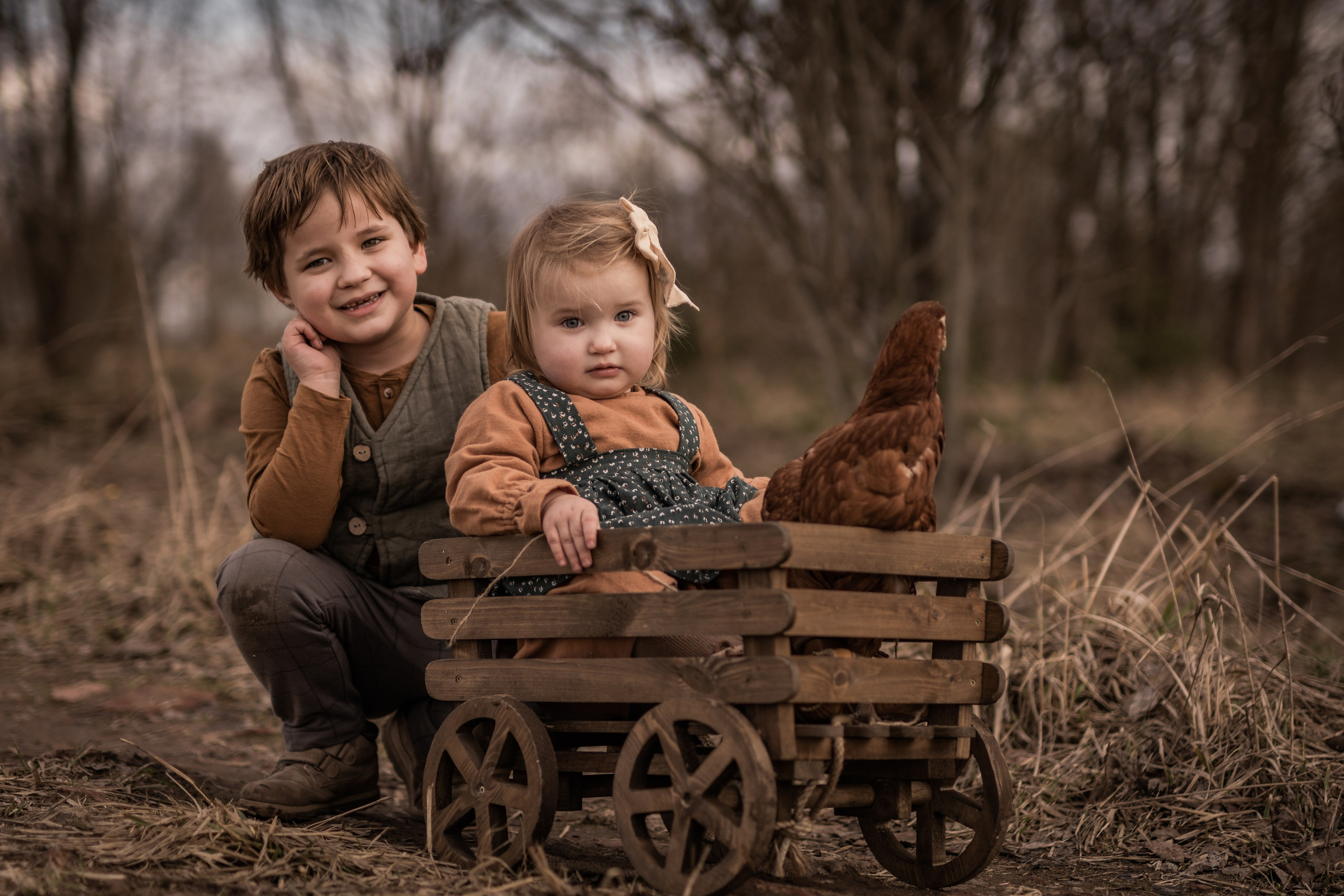 Куриная история. Семейный фотограф Ефремова Виктория