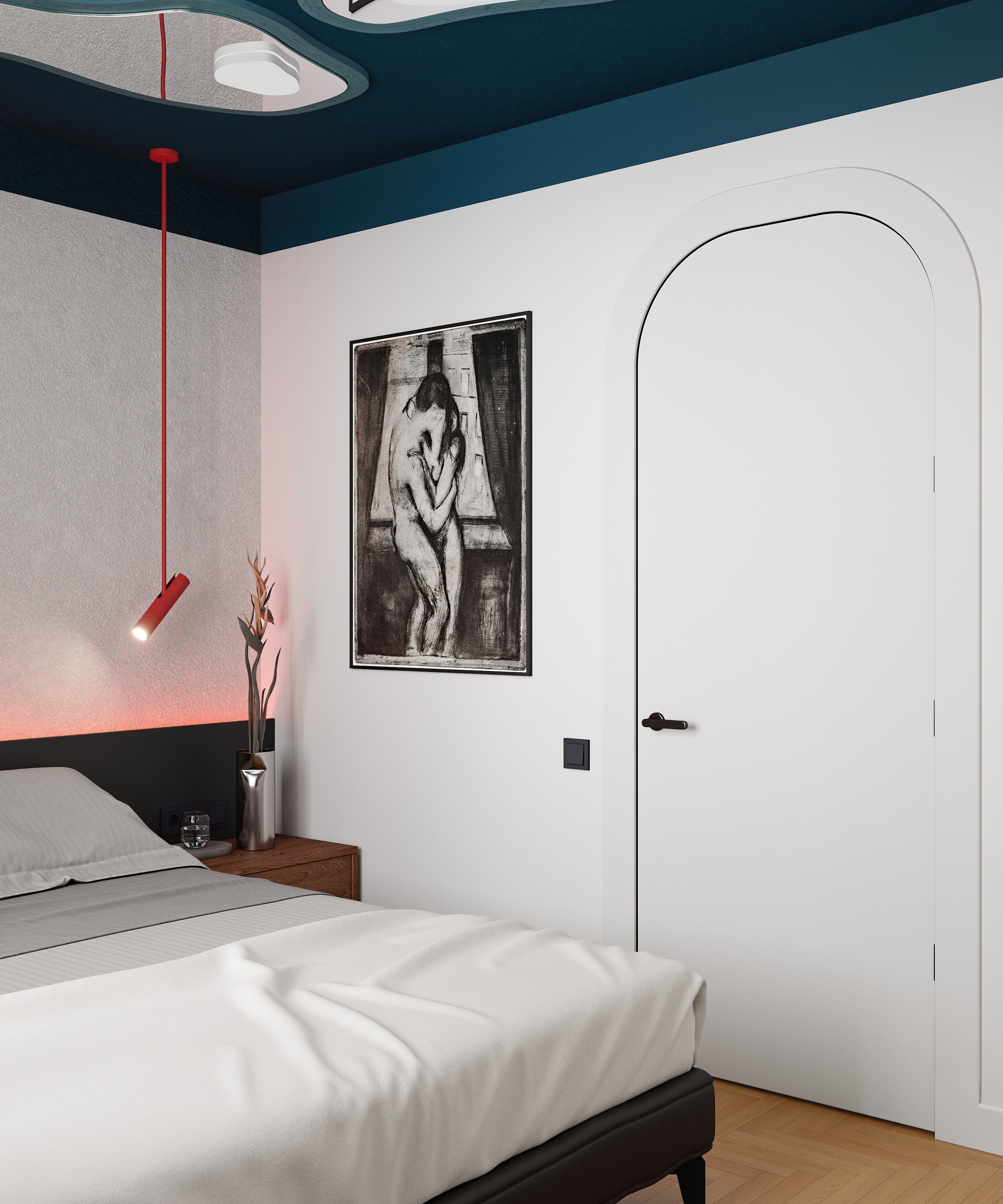 Квартира с морской тематикой | Дизайн Yuliya Shpeter. 3D визуализация интерьеров | avocado.render