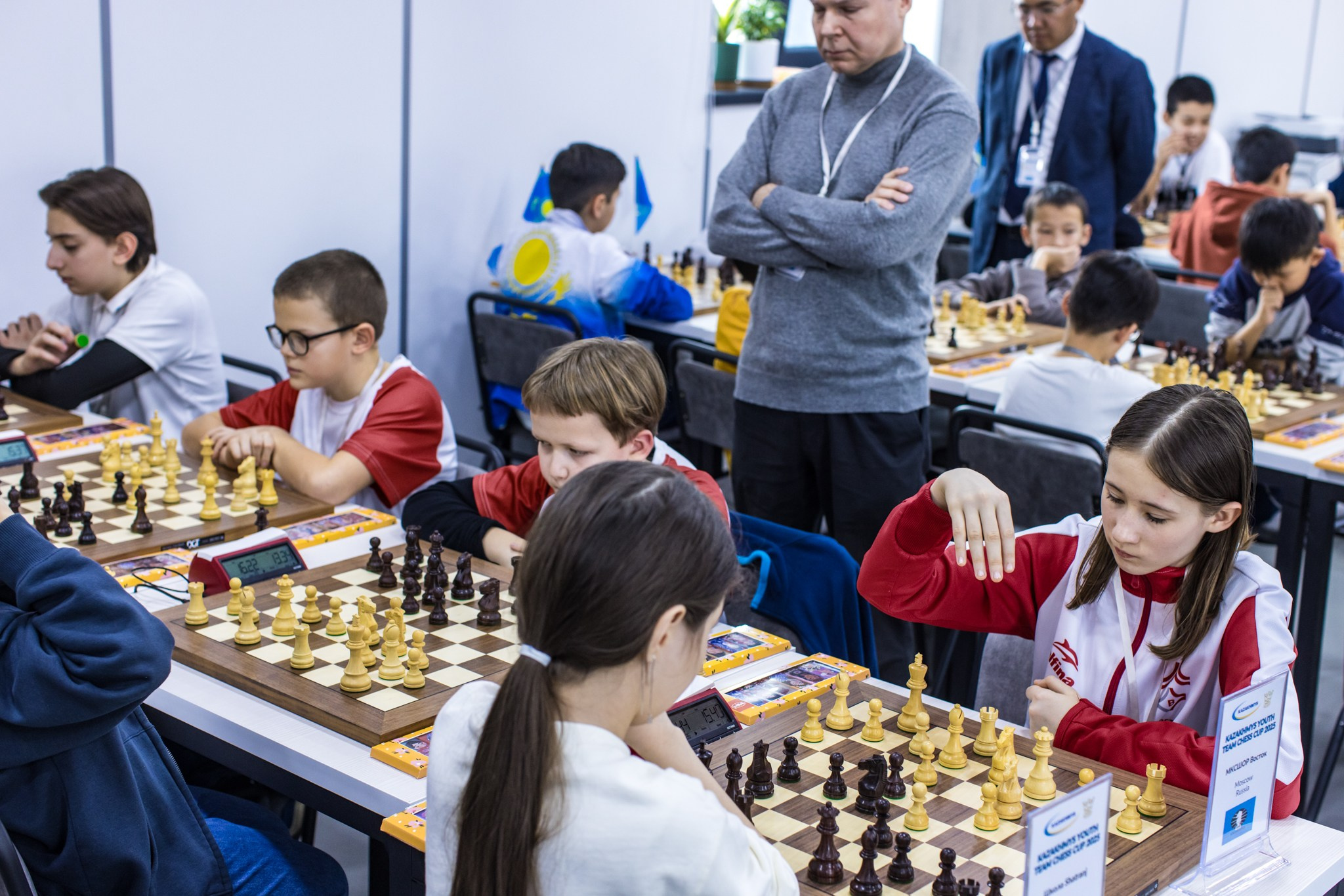 2025.02.02 KAZAKHMYS Youth Team Chess CUP 2025 — Day2_rapid. Фотограф Анна Штурман (репортажная съёмка любых событий и мероприятий) Anna Shtourman photographer