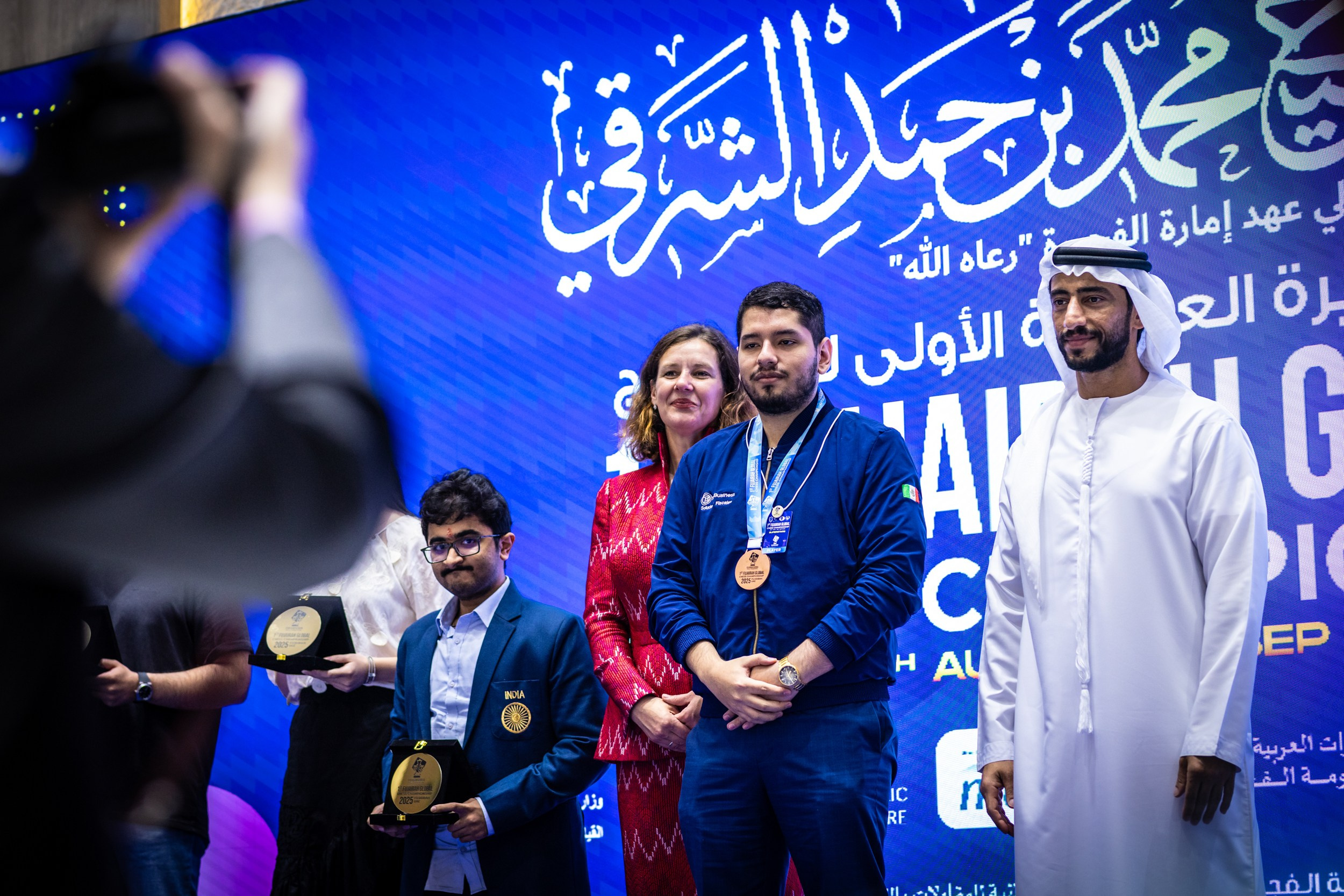 2025.09.01 1st. FUJAIRAH GLOBAL Chess Championship — Closing Ceremony. Фотограф Анна Штурман (репортажная съёмка любых событий и мероприятий) Anna Shtourman photographer