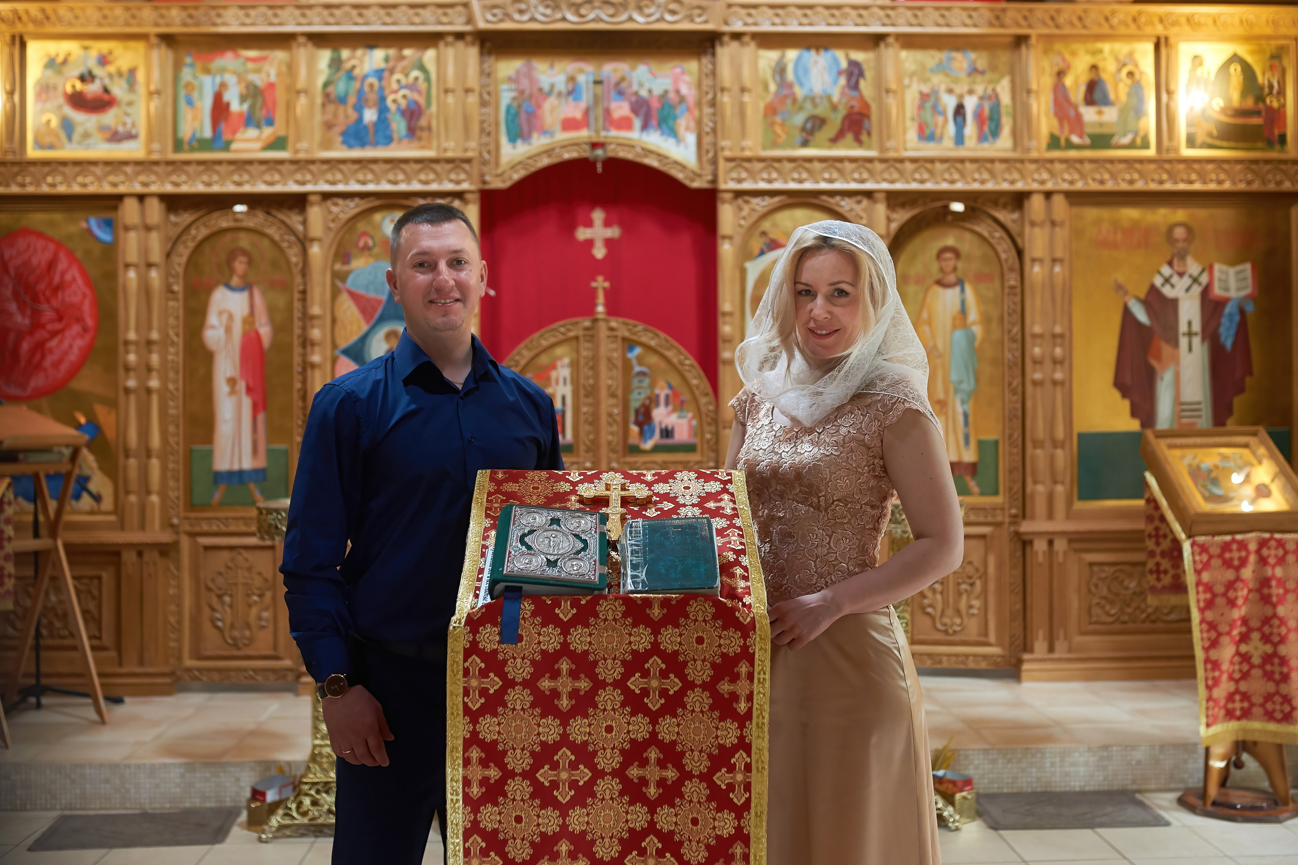 Венчание в Неопалимовской церкви. Балашиха