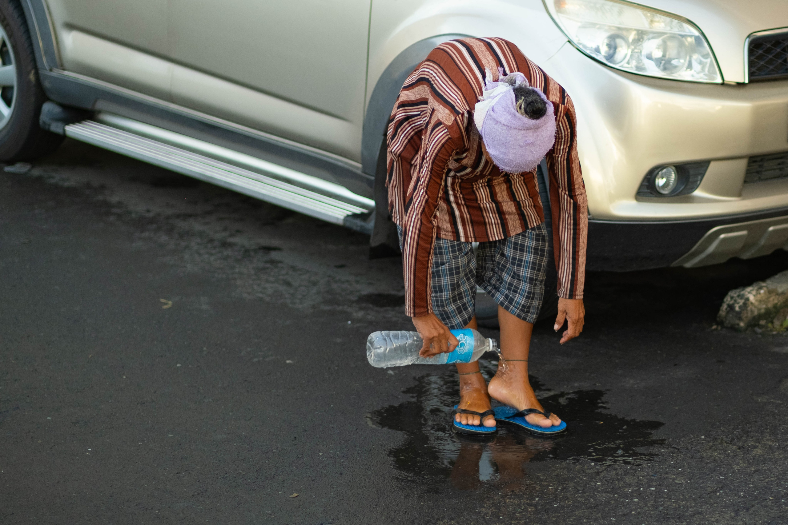 О. Борнео, г. Сандакан. Порт и рынок. Фотографии из путешествий