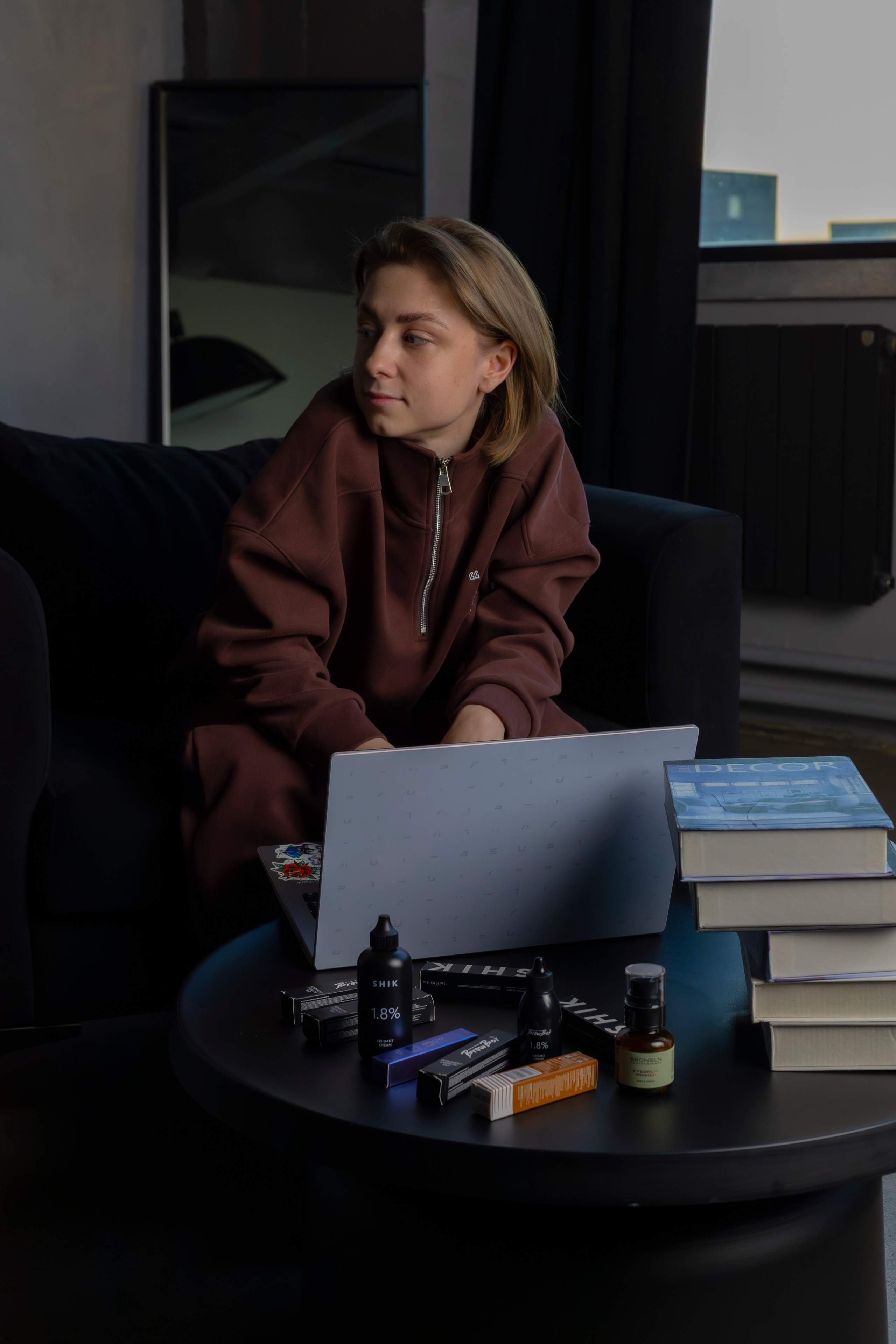 Фотосессия в студии Moon Олеся