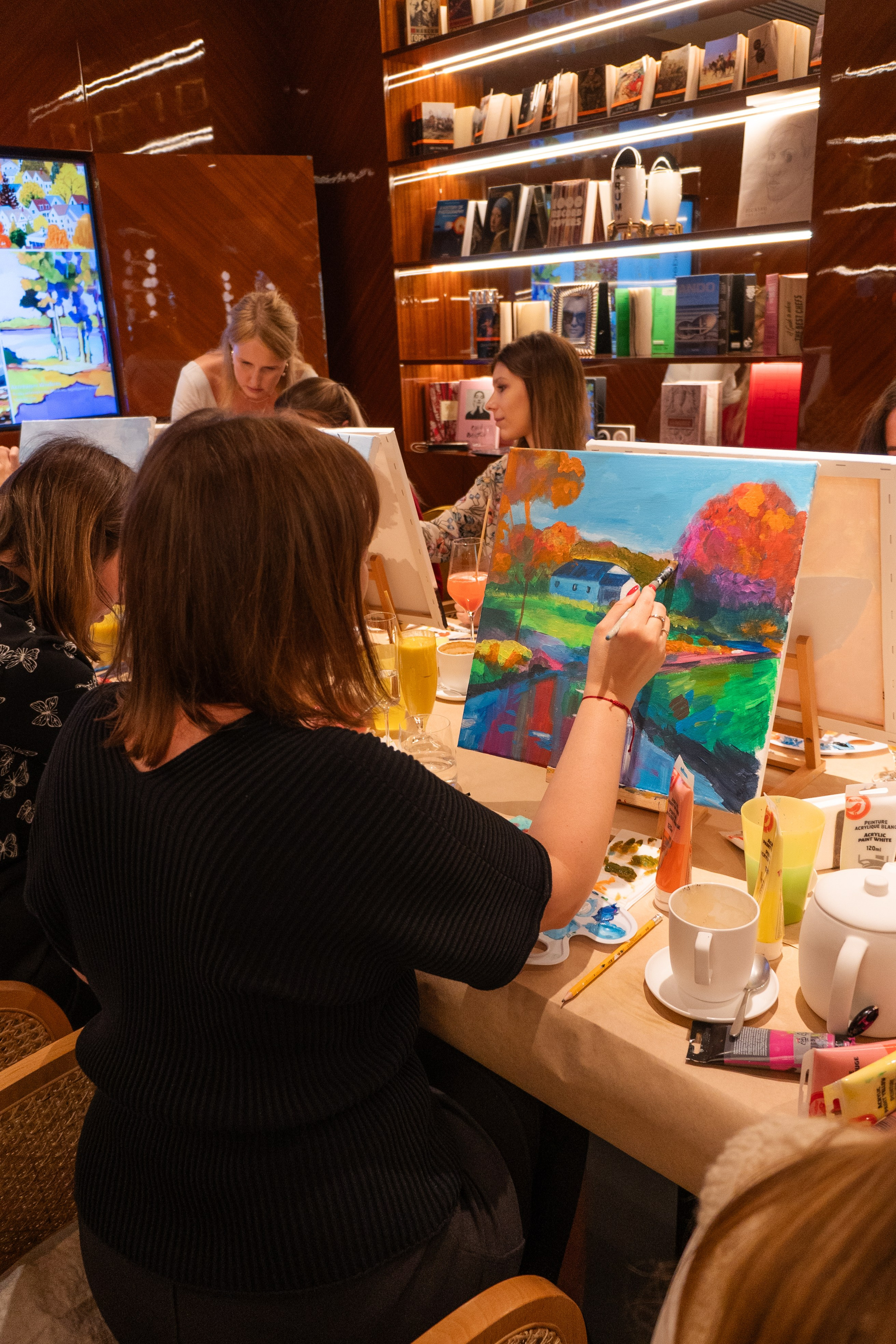 Корпоратив Teach Me Art 3. Портретный фотограф в Москве и Санкт-Петербурге Арина Чех