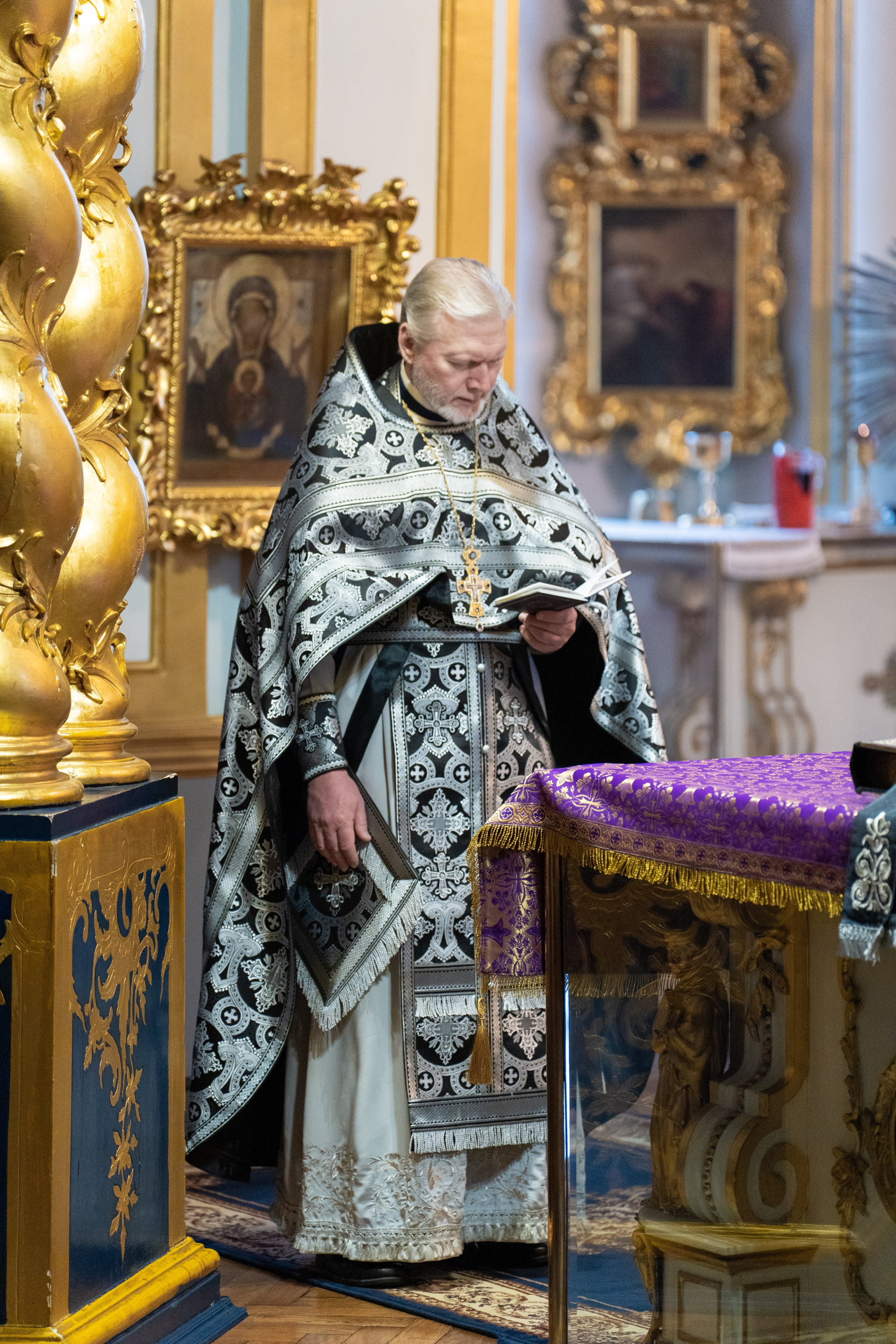 Литургия Преждеосвященных Даров. НИКОЛО-БОГОЯВЛЕНСКИЙ МОРСКОЙ СОБОР