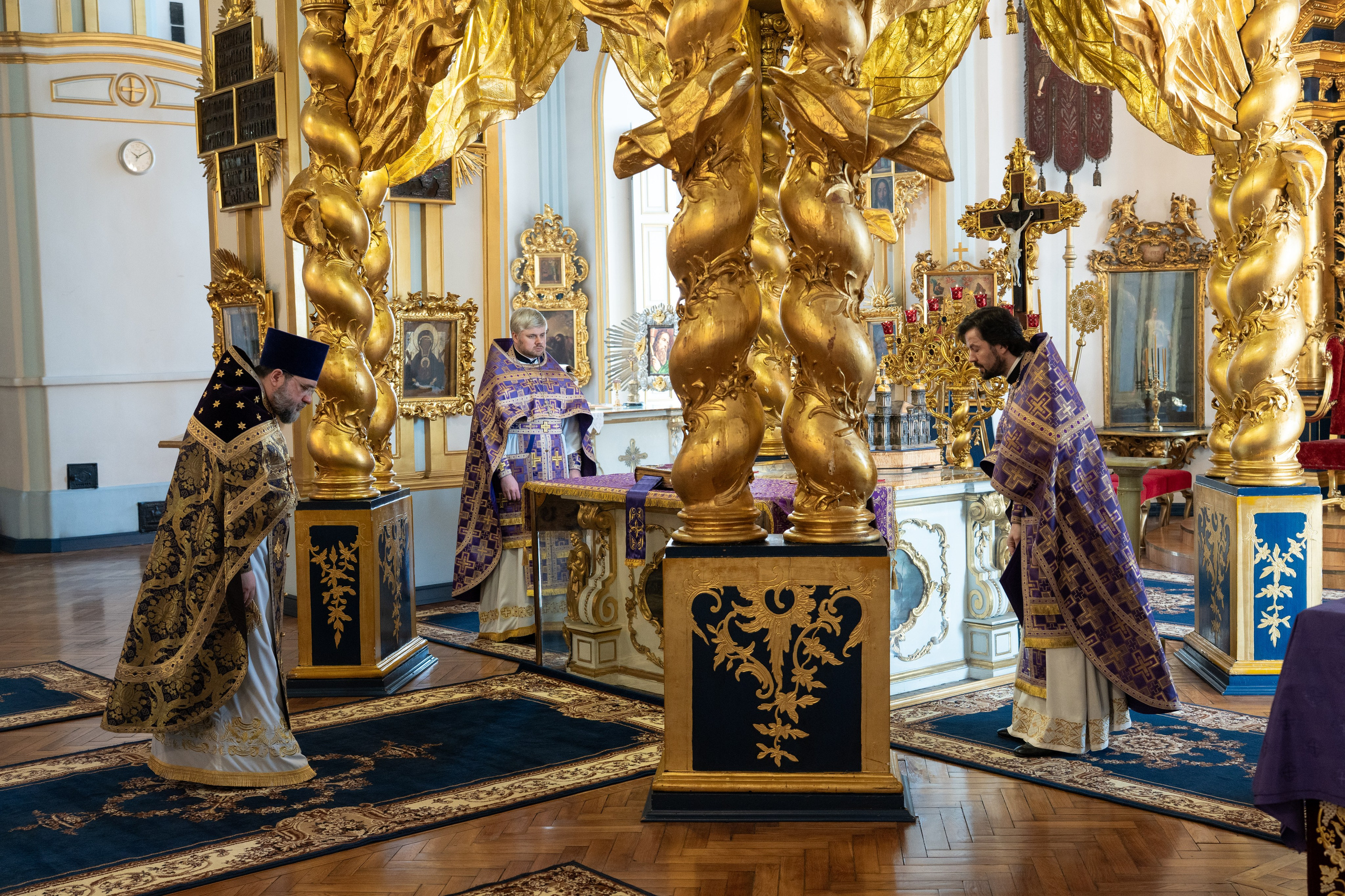 Неделя 5-я Великого поста, прп. Марии Египетской. Прп. Алексия, человека Божия. НИКОЛО-БОГОЯВЛЕНСКИЙ МОРСКОЙ СОБОР