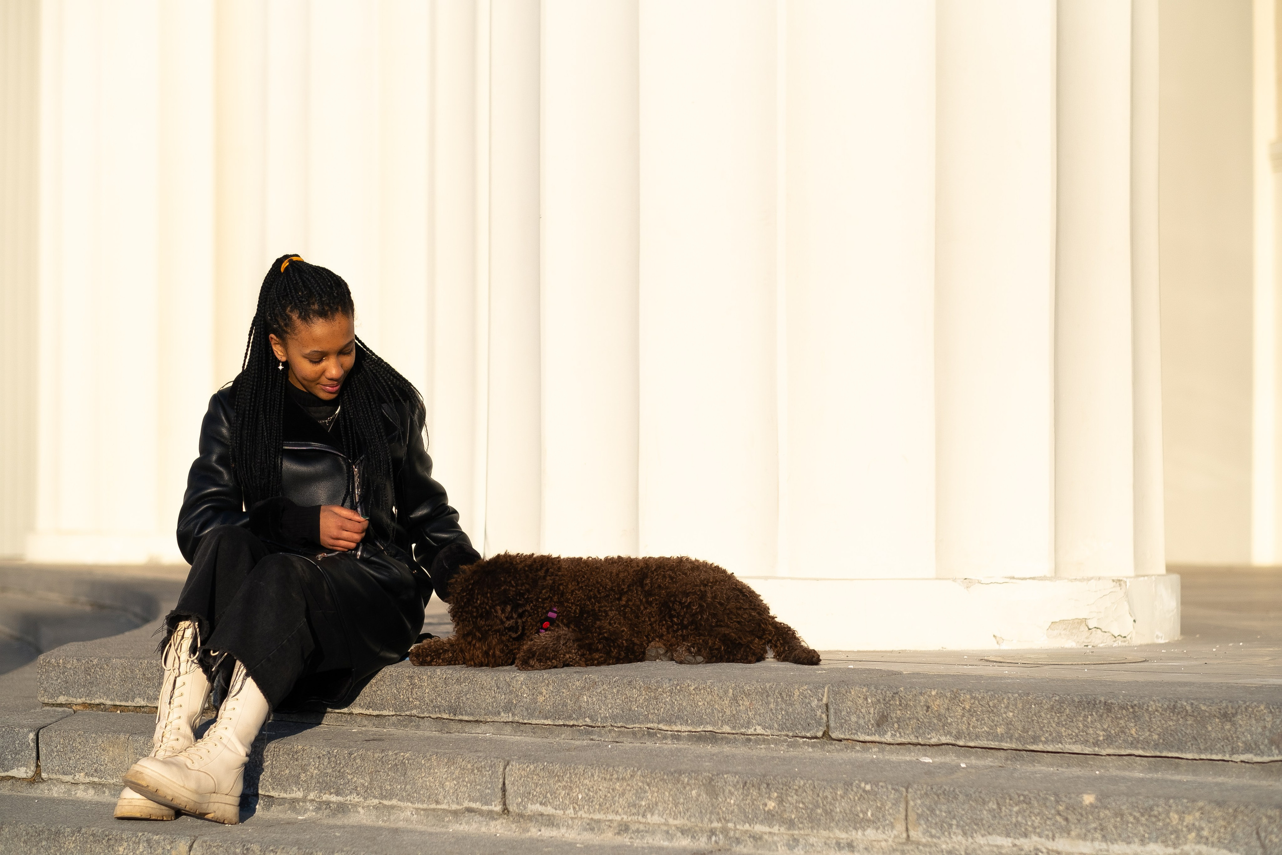 Тьеринна и Миша. Фотограф и видеограф анималист Аганина Дарья