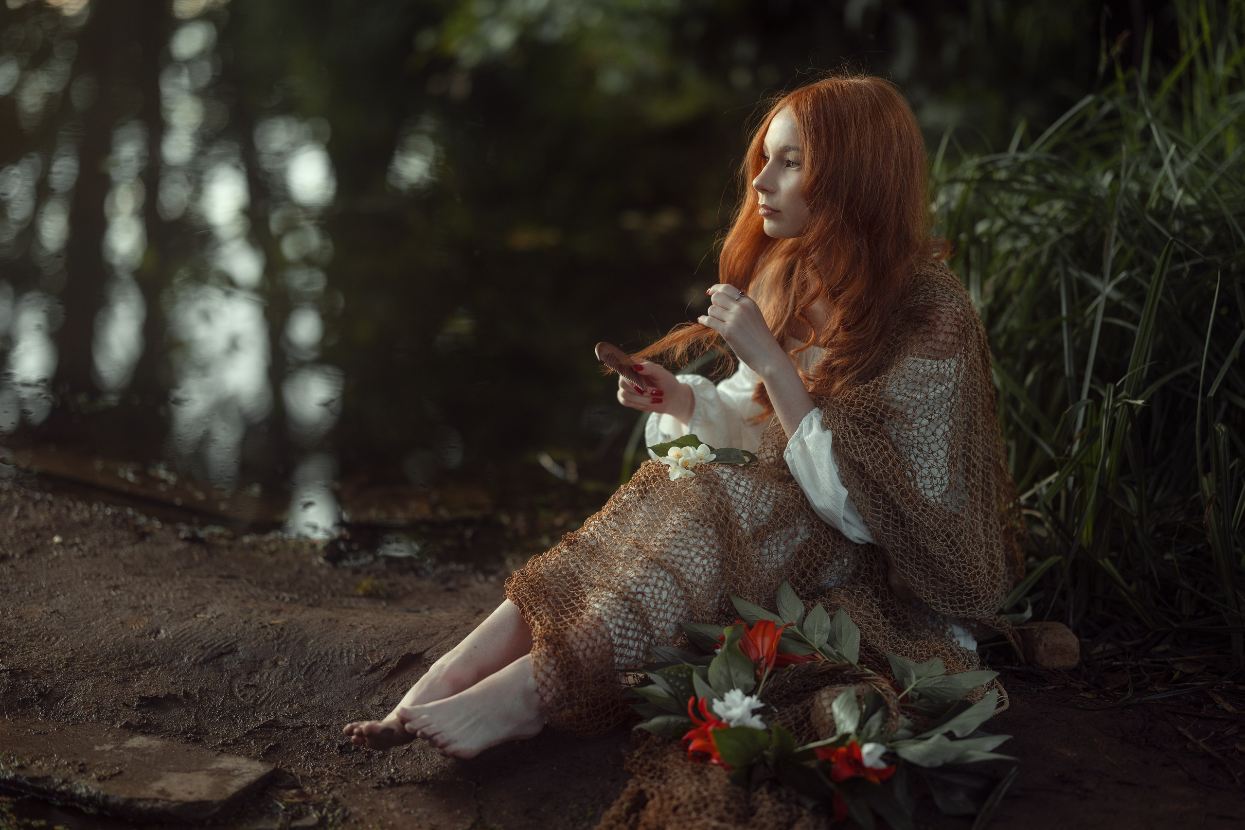 Лесная нимфа. Милана. Фотограф Елена Бабушкина